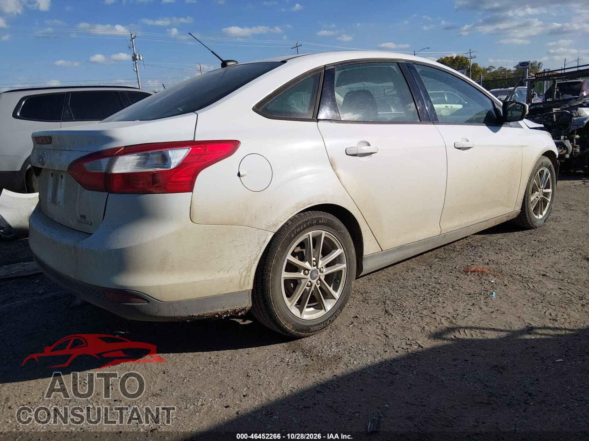 FORD FOCUS 2014 - 1FADP3F20EL201626
