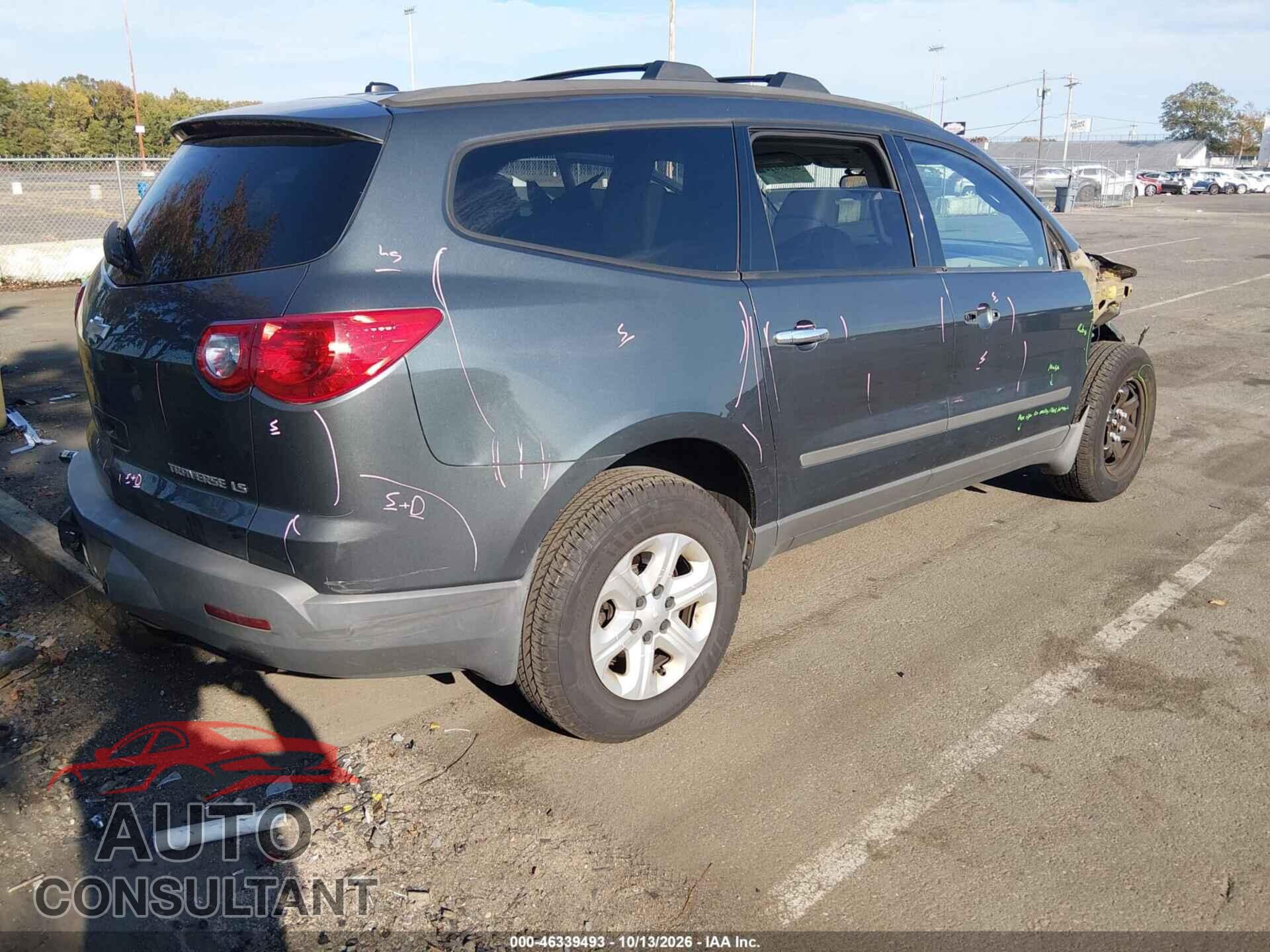 CHEVROLET TRAVERSE 2011 - 1GNKVFED7BJ358564