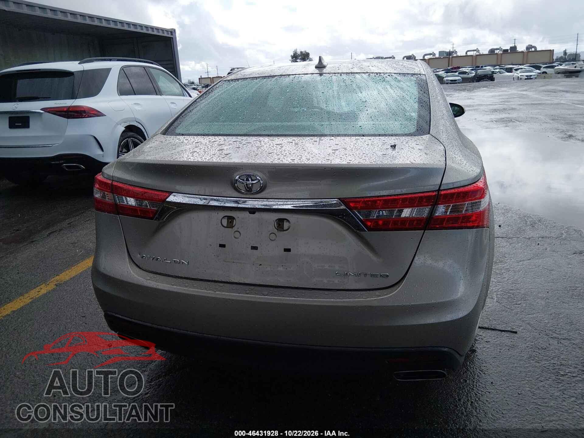 TOYOTA AVALON 2013 - 4T1BK1EB2DU053473