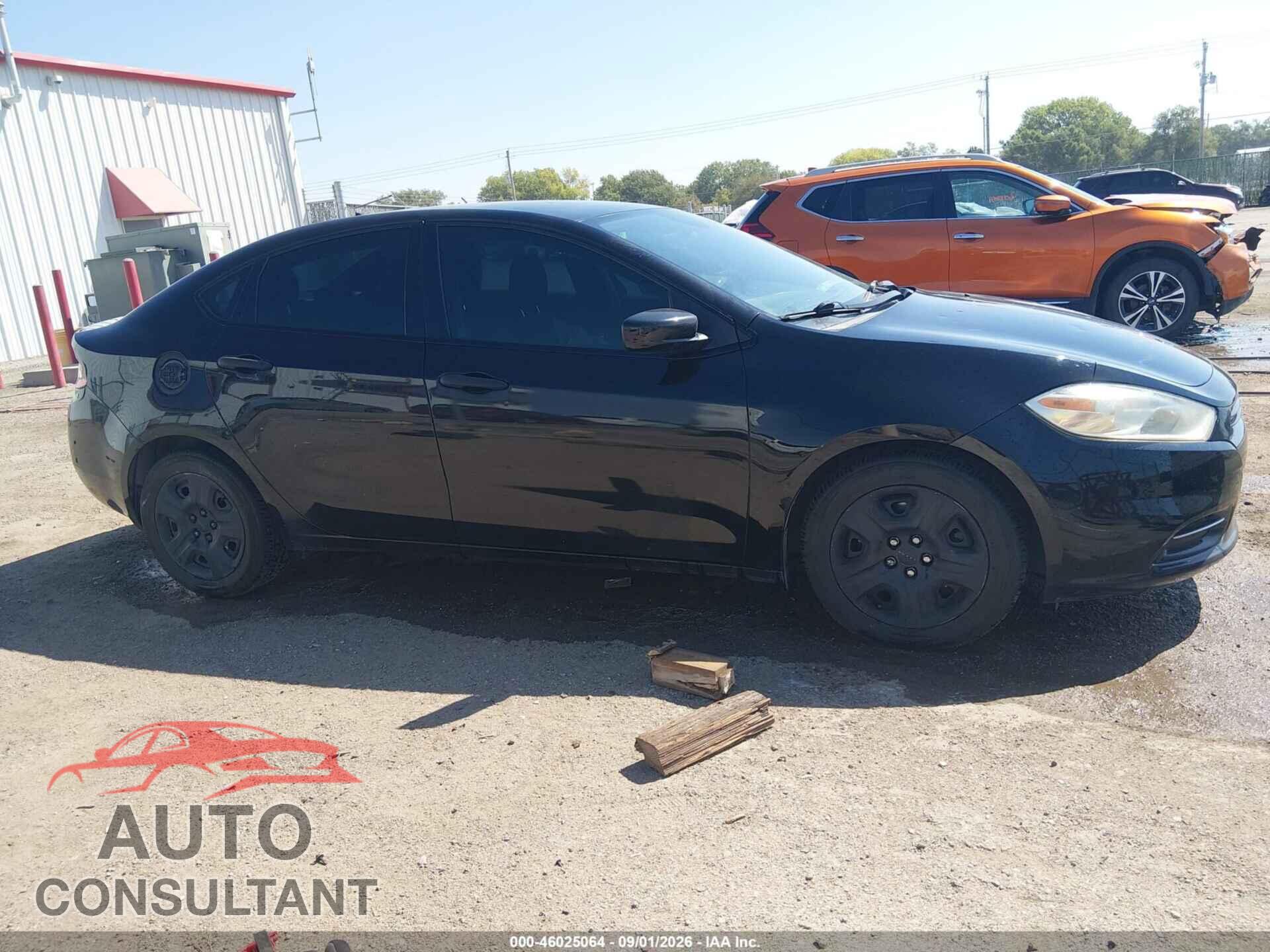 DODGE DART 2013 - 1C3CDFAAXDD339329