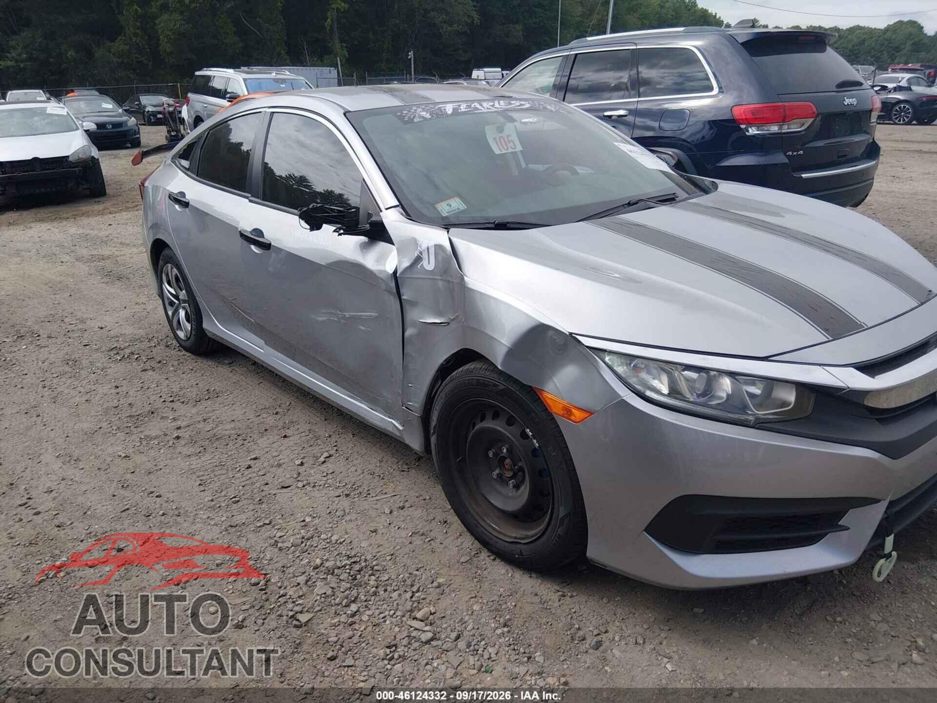 HONDA CIVIC 2018 - 2HGFC2F51JH607796