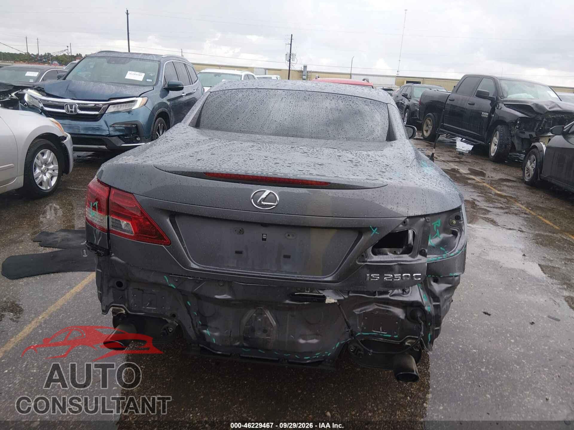 LEXUS IS 250C 2015 - JTHFF2C23F2532923