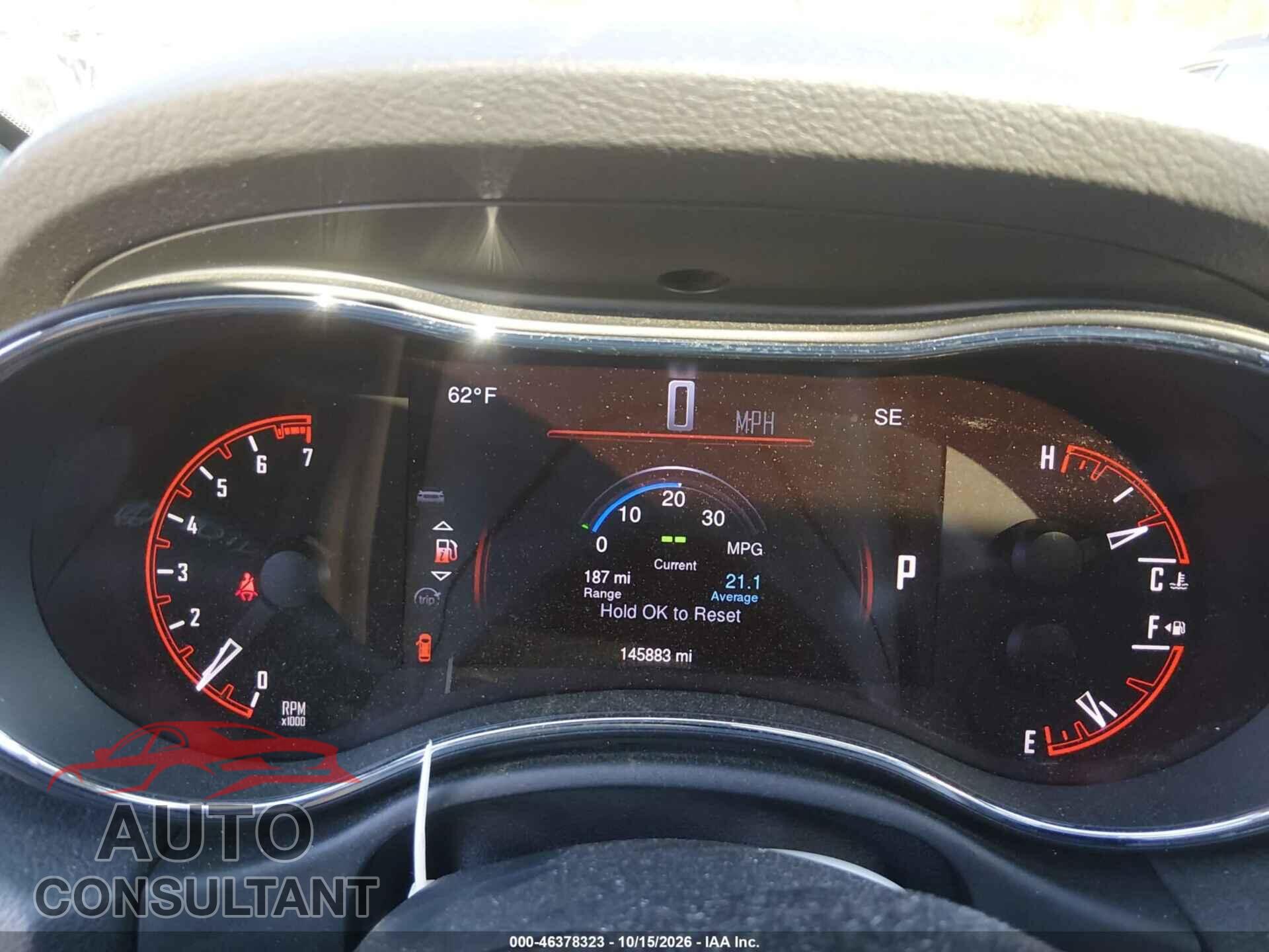 DODGE DURANGO 2015 - 1C4RDJAG1FC203046