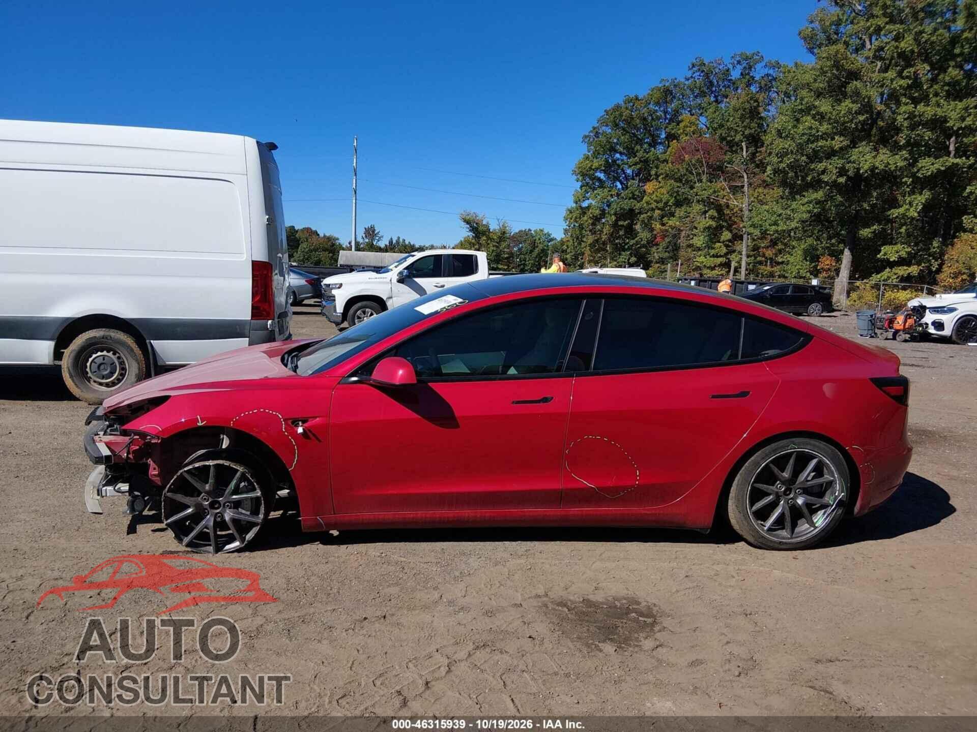 TESLA MODEL 3 2021 - 5YJ3E1EB8MF855874