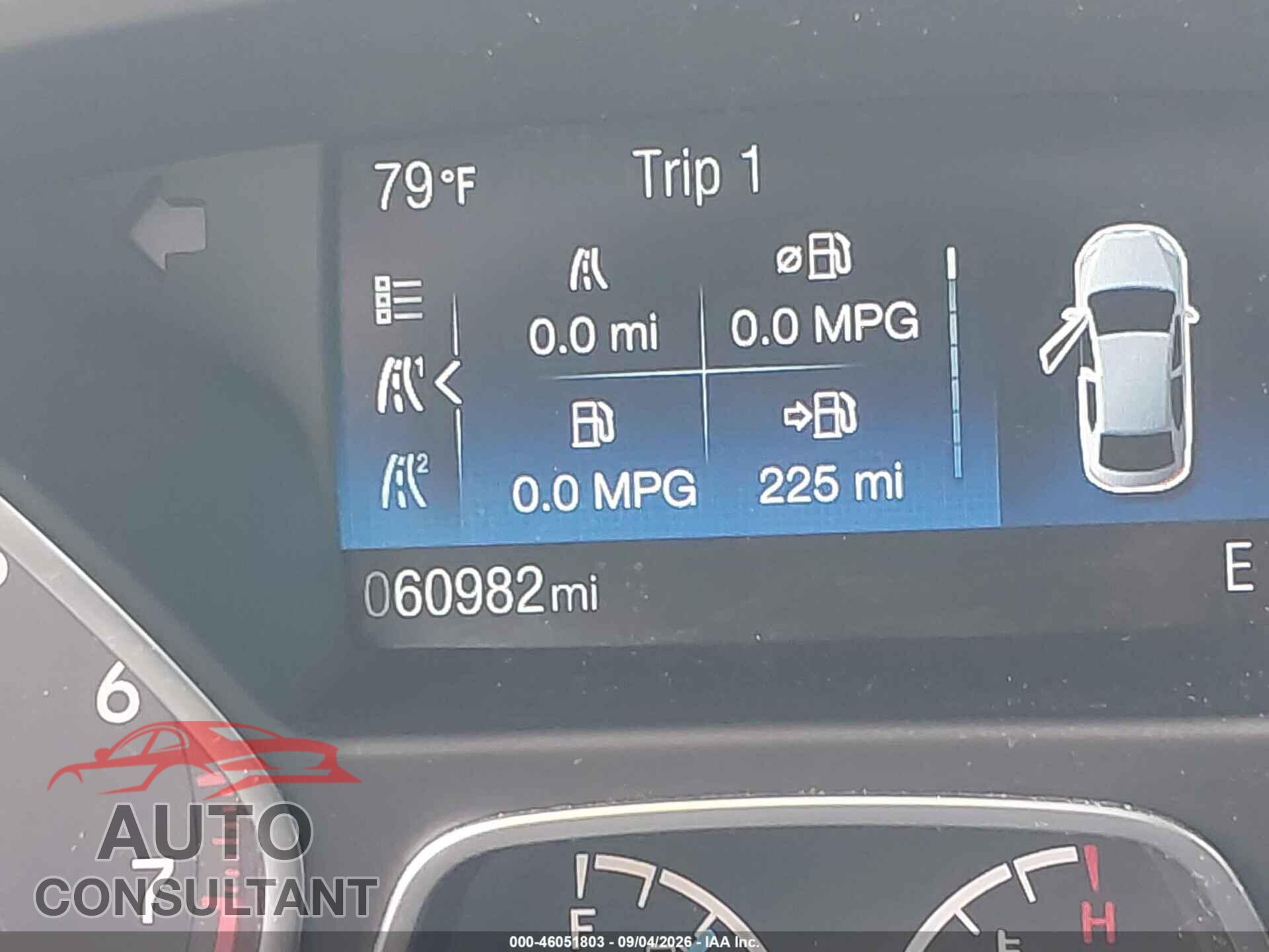 FORD FOCUS 2015 - 1FADP3FE8FL346084