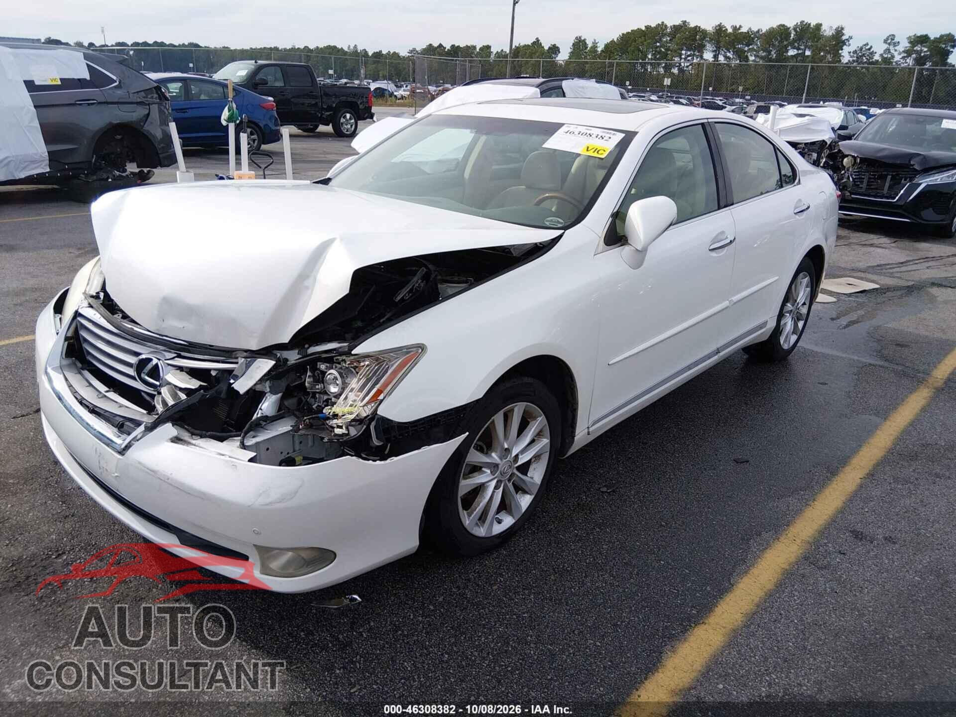 LEXUS ES 350 2011 - JTHBK1EG5B2455138