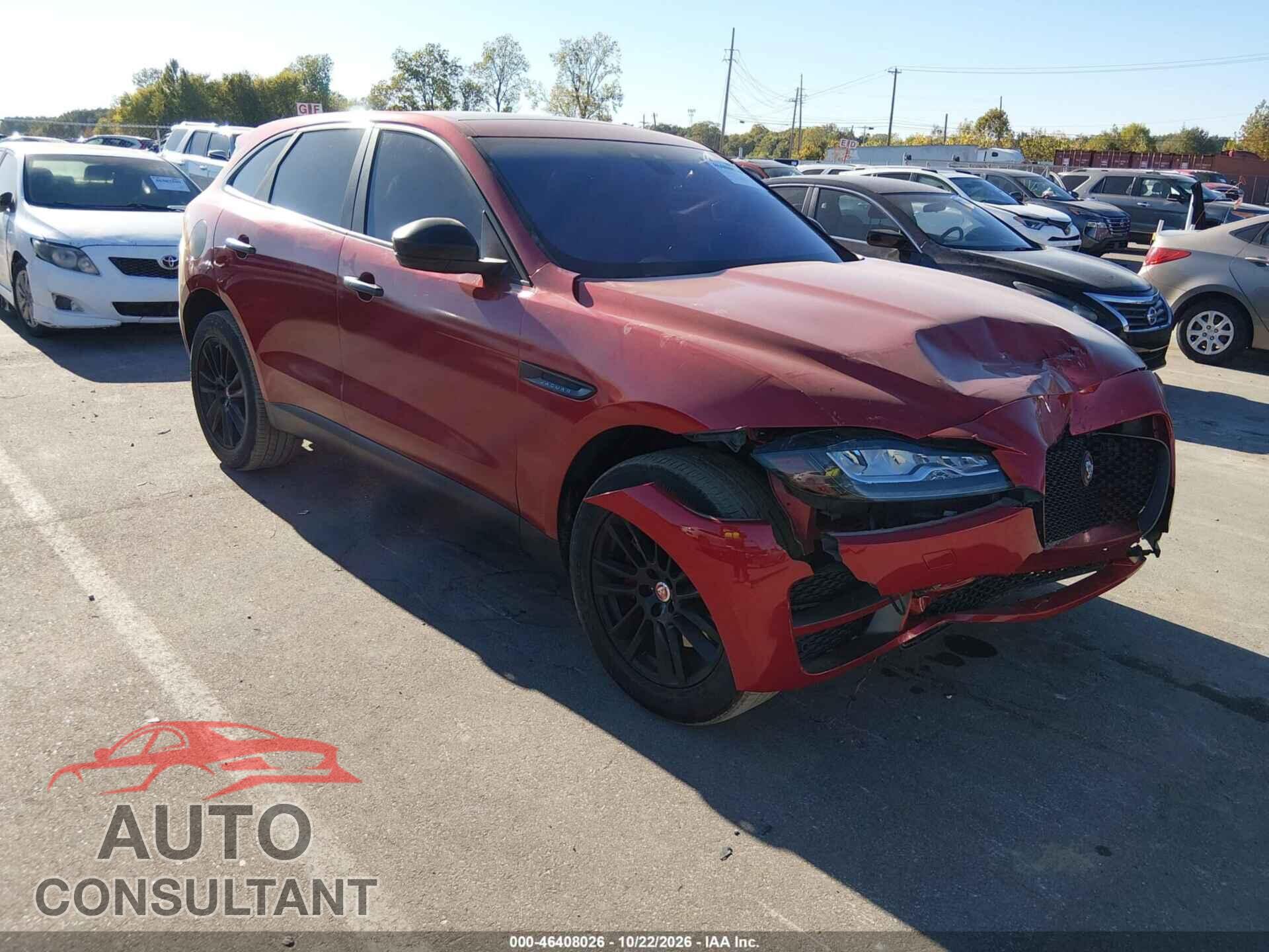 JAGUAR F-PACE 2017 - SADCK2BV7HA887585