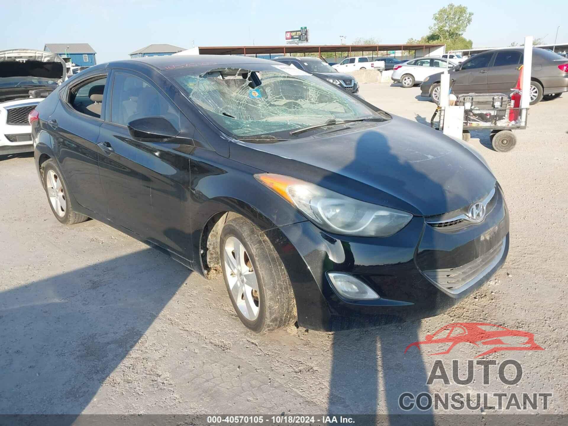 HYUNDAI ELANTRA 2013 - 5NPDH4AEXDH237504