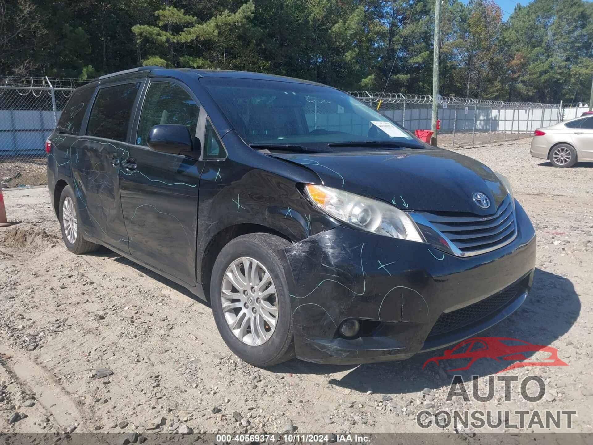 TOYOTA SIENNA 2015 - 5TDYK3DC7FS633331