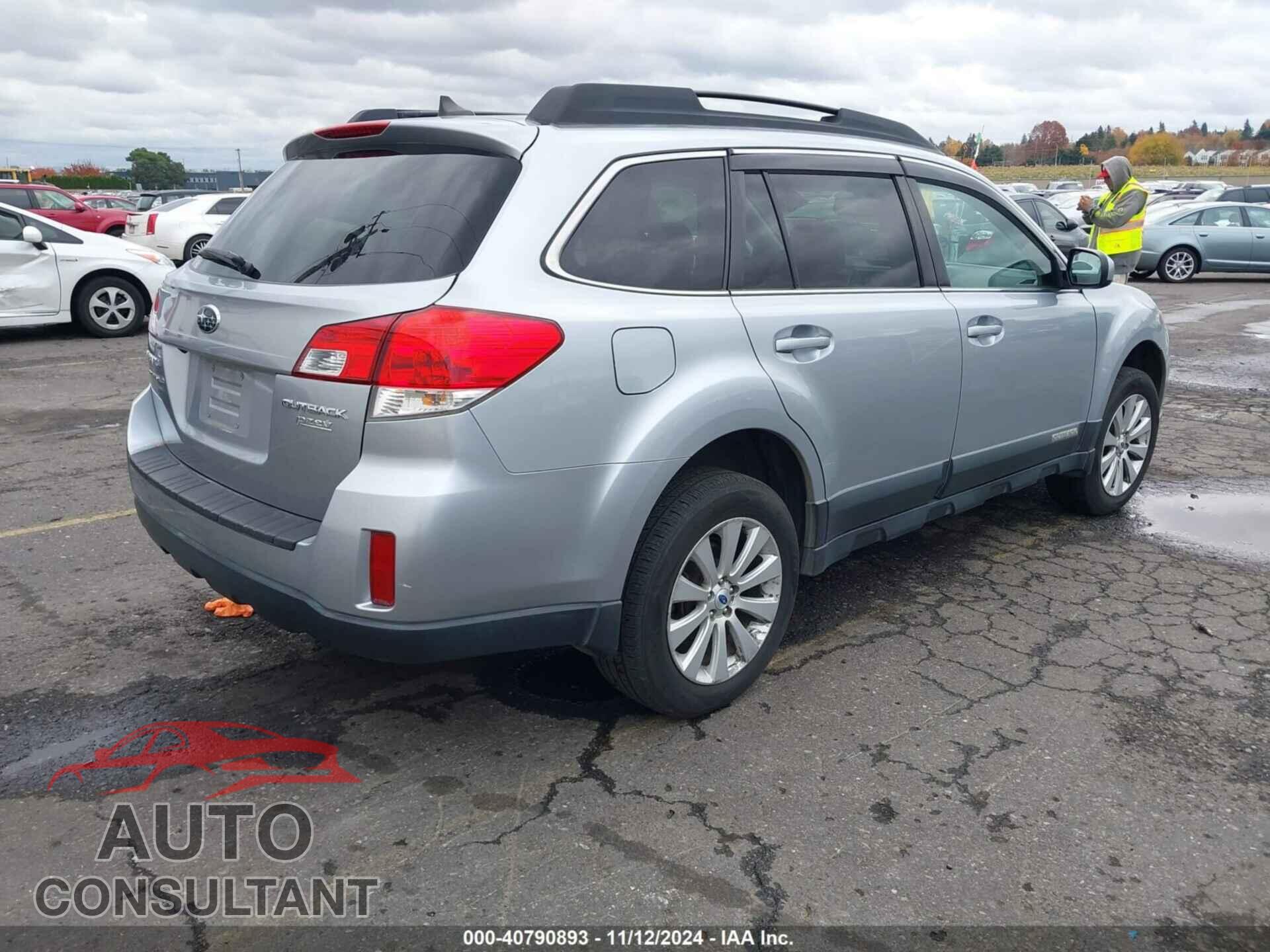 SUBARU OUTBACK 2012 - 4S4BRBLC3C3294668