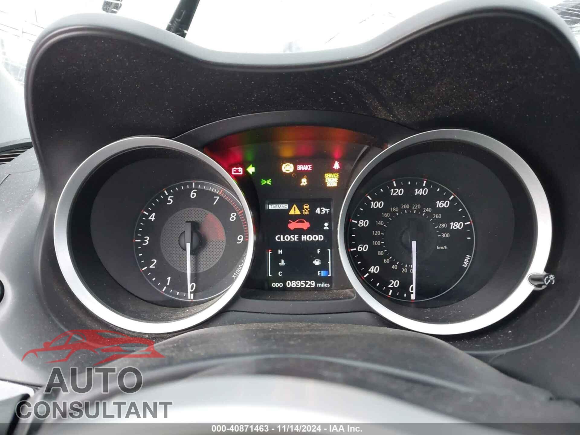 MITSUBISHI LANCER EVOLUTION 2014 - JA32W8FV5EU012572
