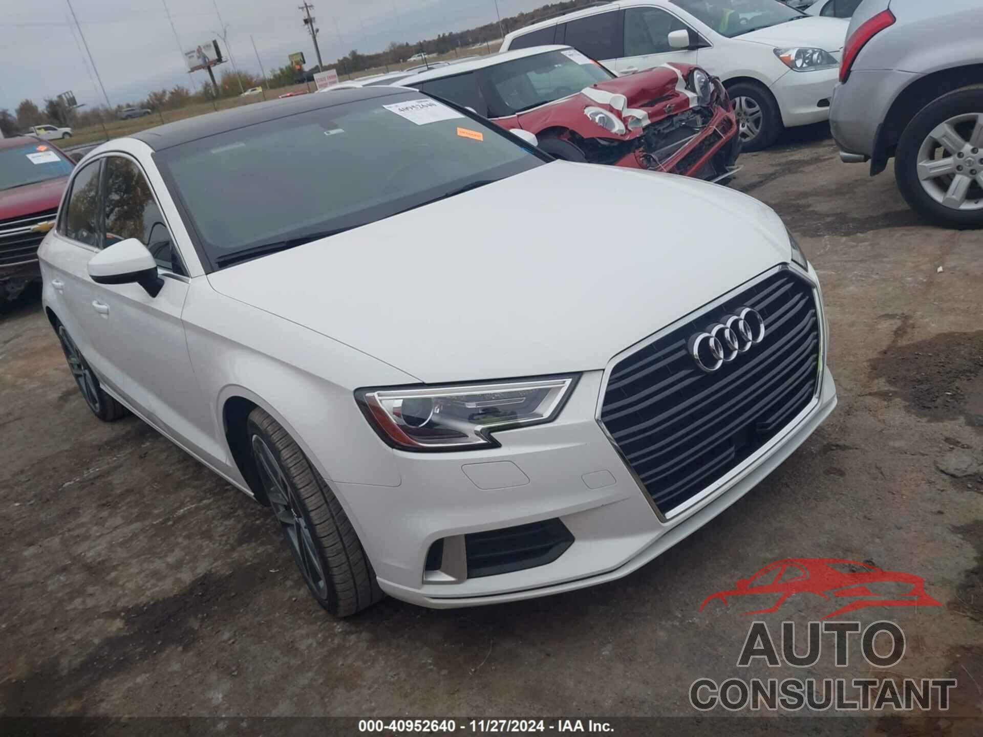 AUDI A3 2019 - WAUAUGFF5K1014435