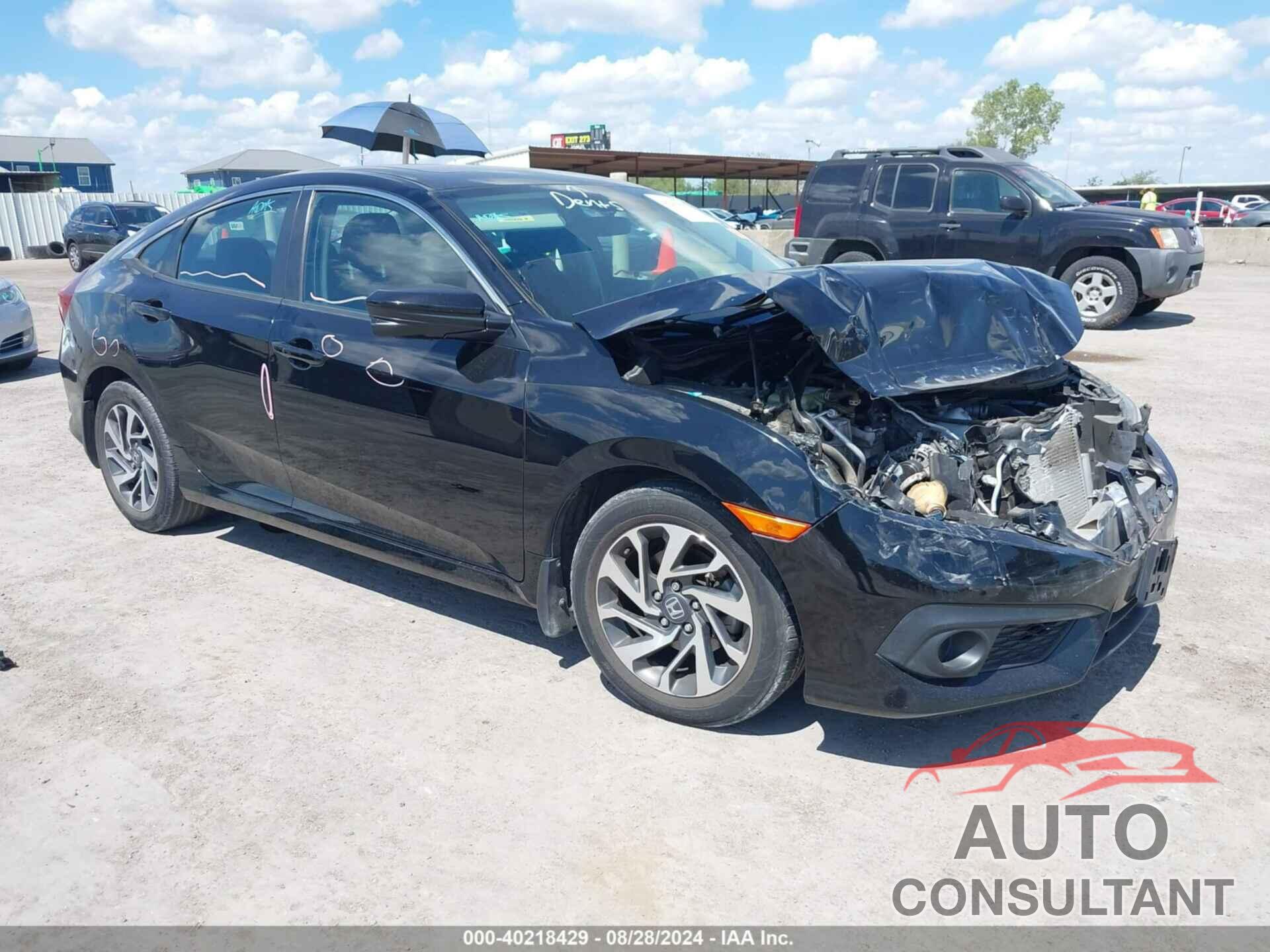 HONDA CIVIC 2016 - 19XFC2F8XGE079317