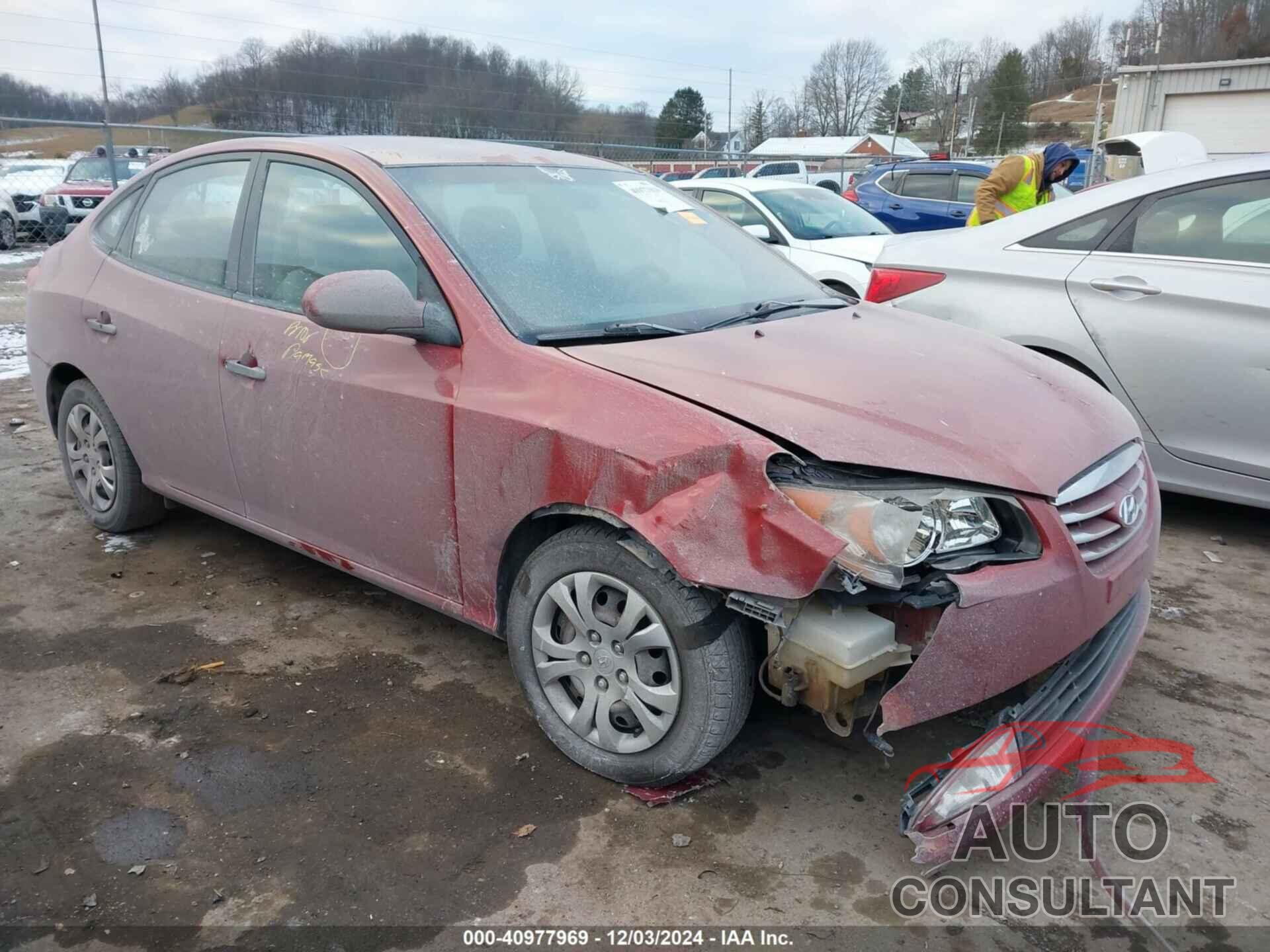 HYUNDAI ELANTRA 2010 - KMHDU4ADXAU874134