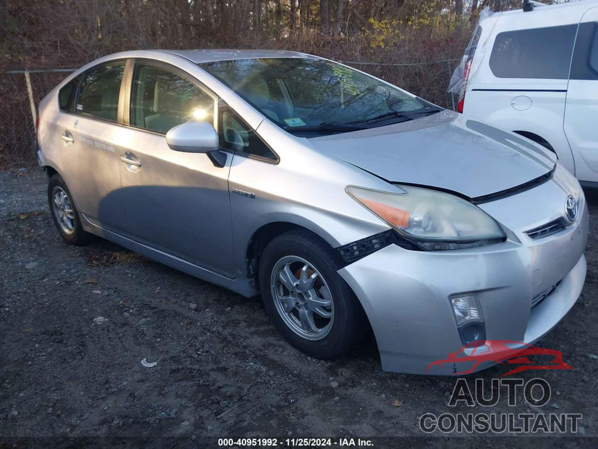 TOYOTA PRIUS 2011 - JTDKN3DU3B1463028