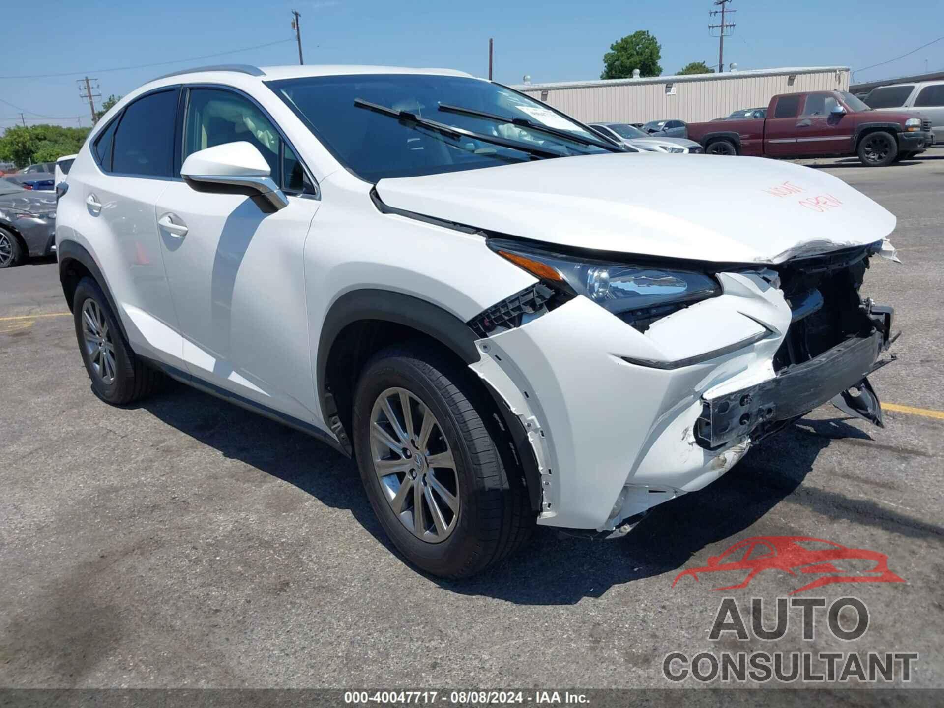 LEXUS NX 200T 2017 - JTJYARBZ4H2078262