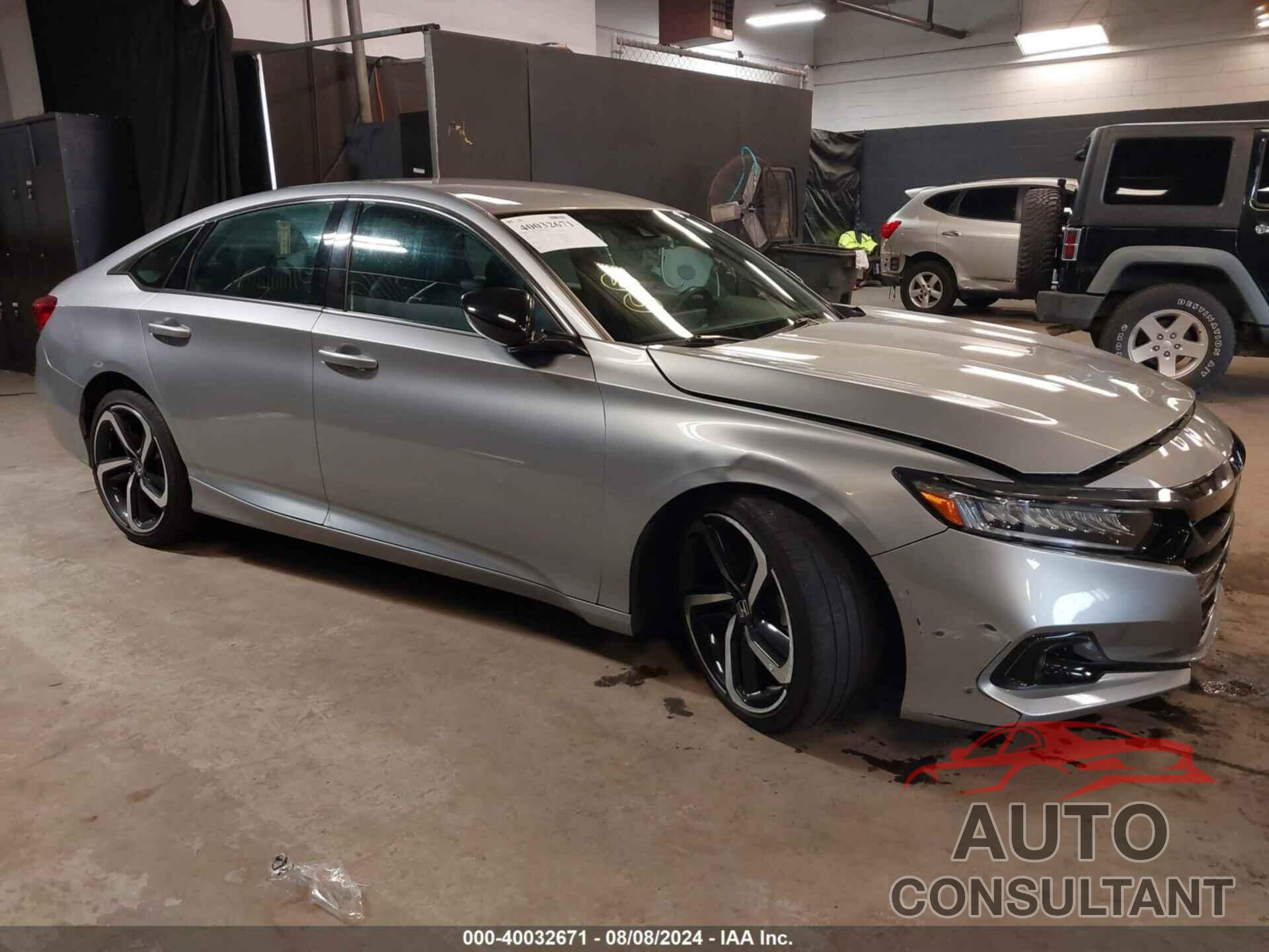 HONDA ACCORD 2022 - 1HGCV1F35NA095339