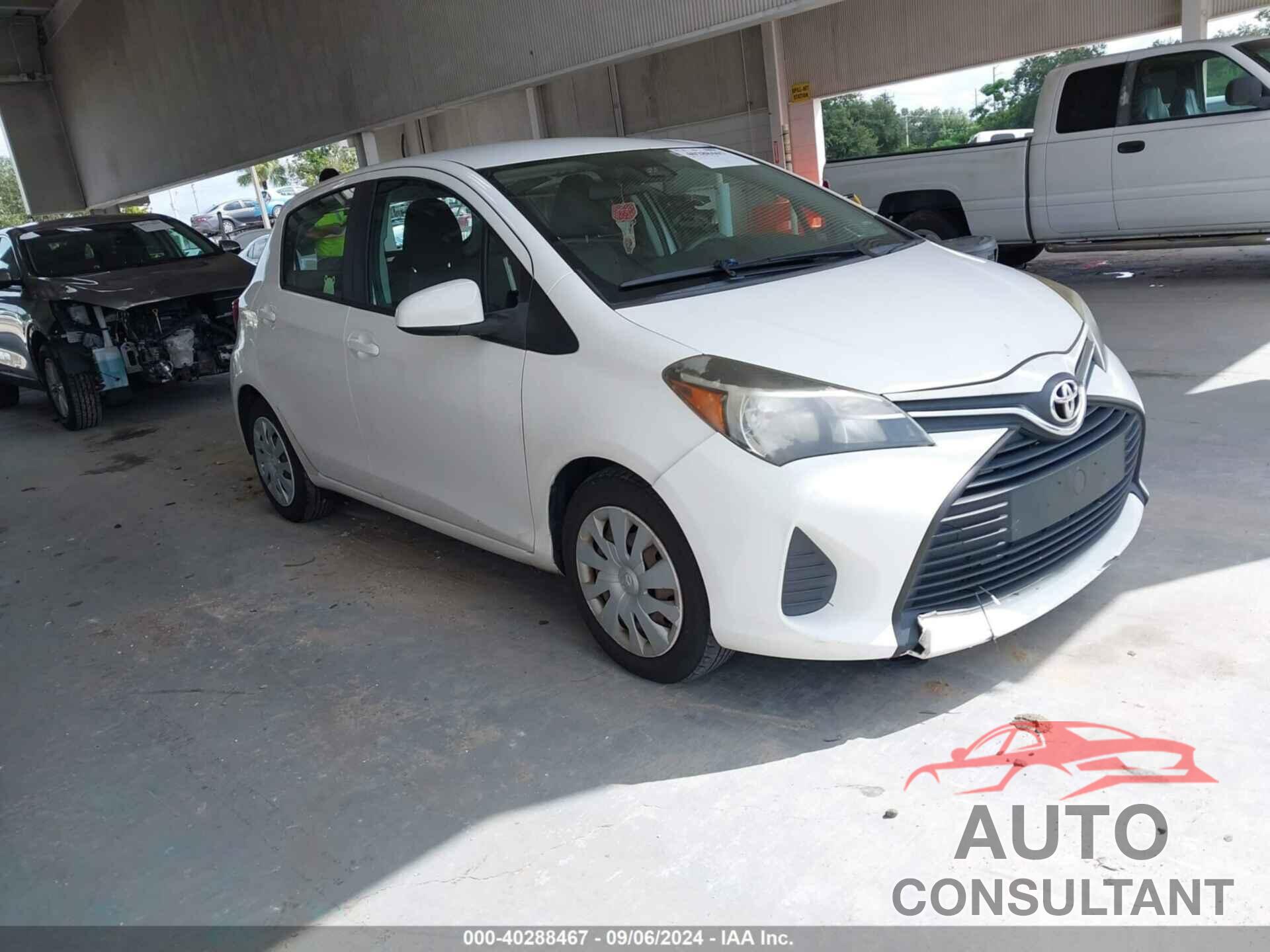 TOYOTA YARIS 2017 - VNKKTUD34HA085014