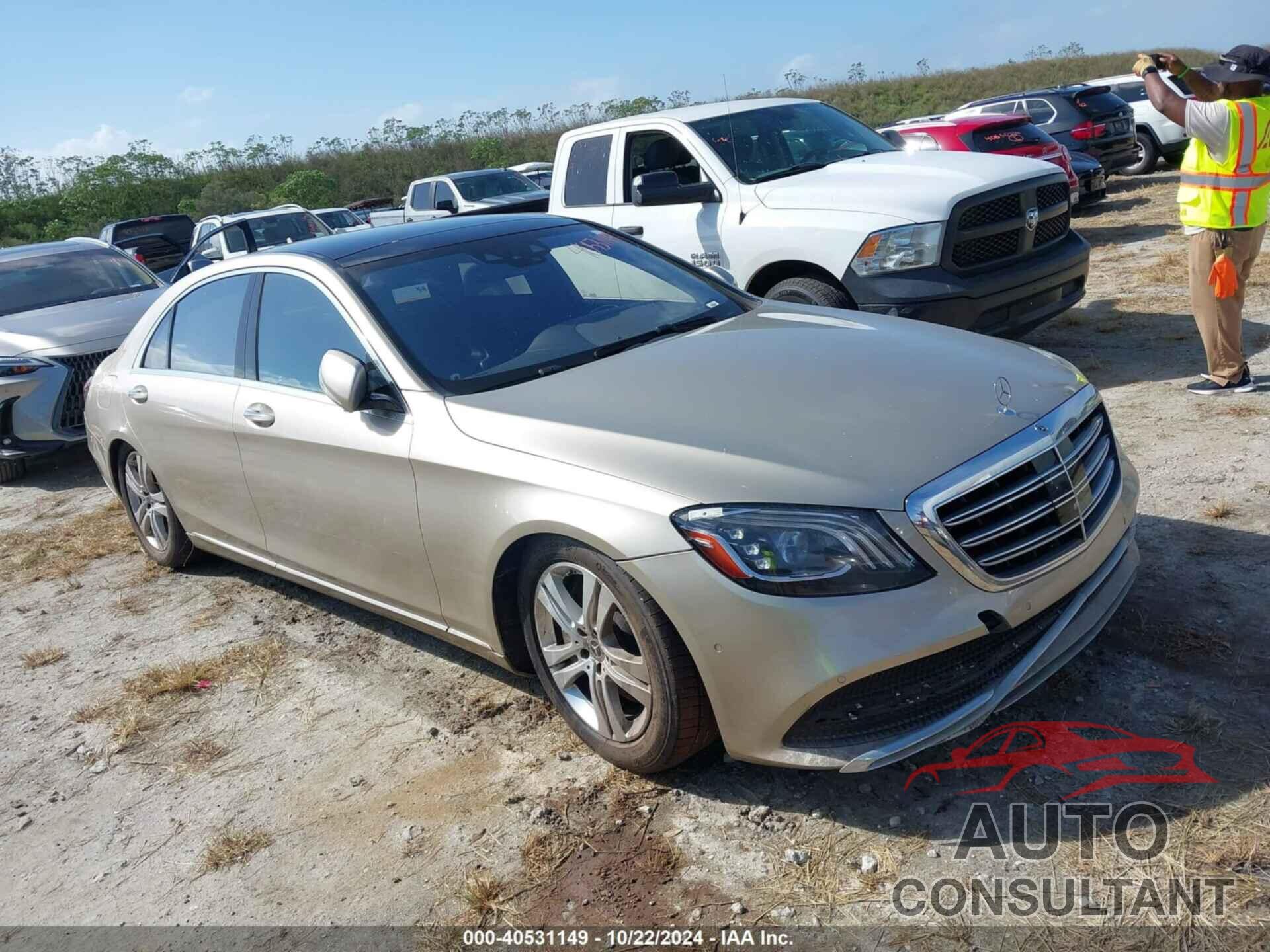MERCEDES-BENZ S 450 2019 - WDDUG6EBXKA468072