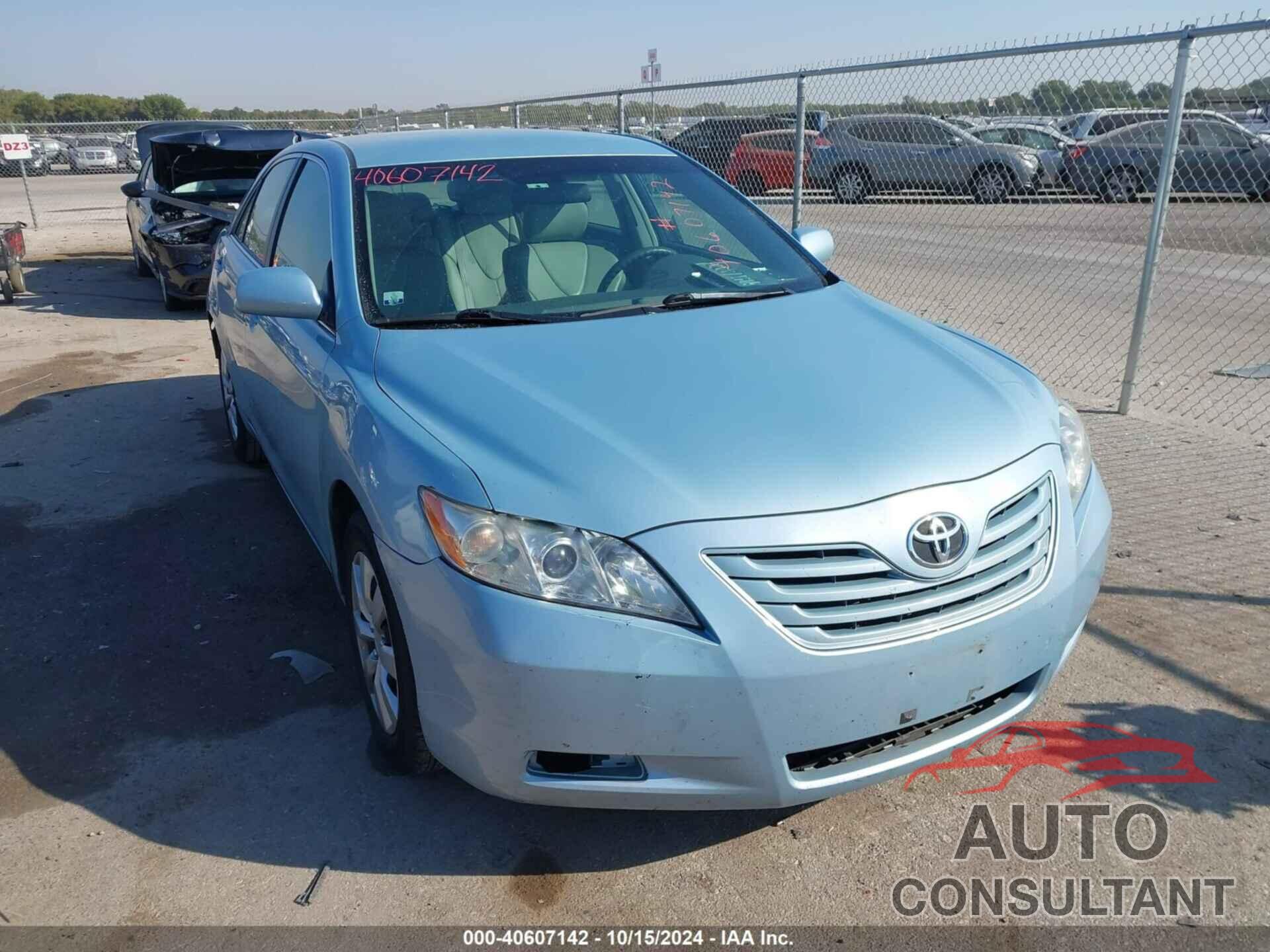 TOYOTA CAMRY 2009 - 4T4BE46K19R114378