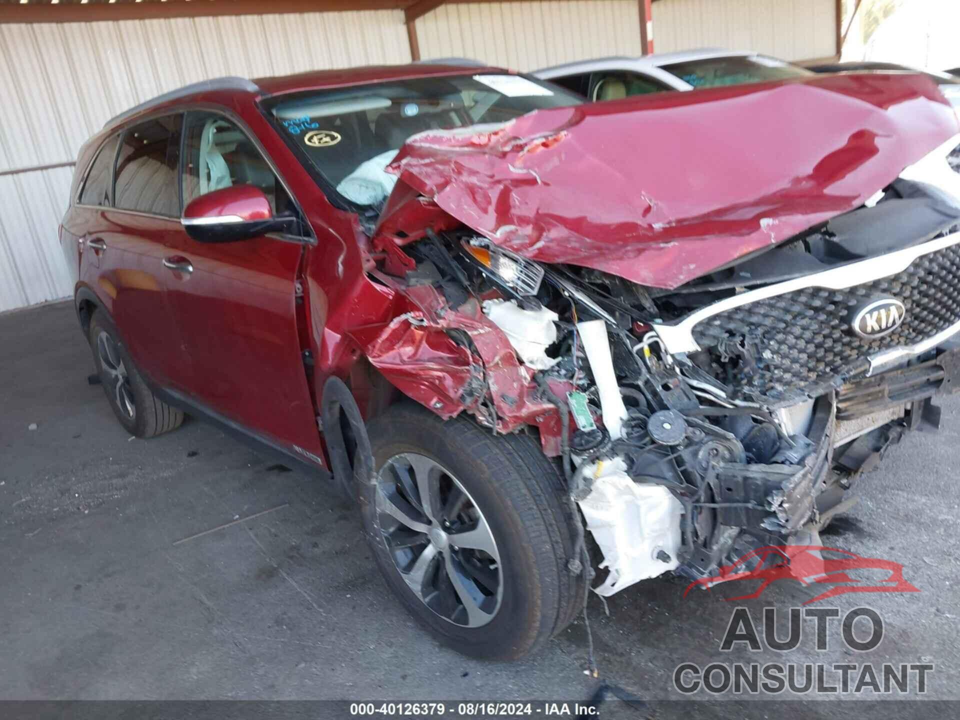 KIA SORENTO 2017 - 5XYPHDA5XHG323518