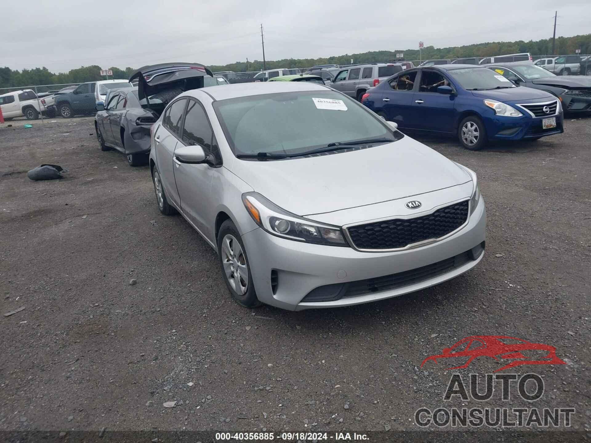 KIA FORTE 2017 - 3KPFK4A74HE102735