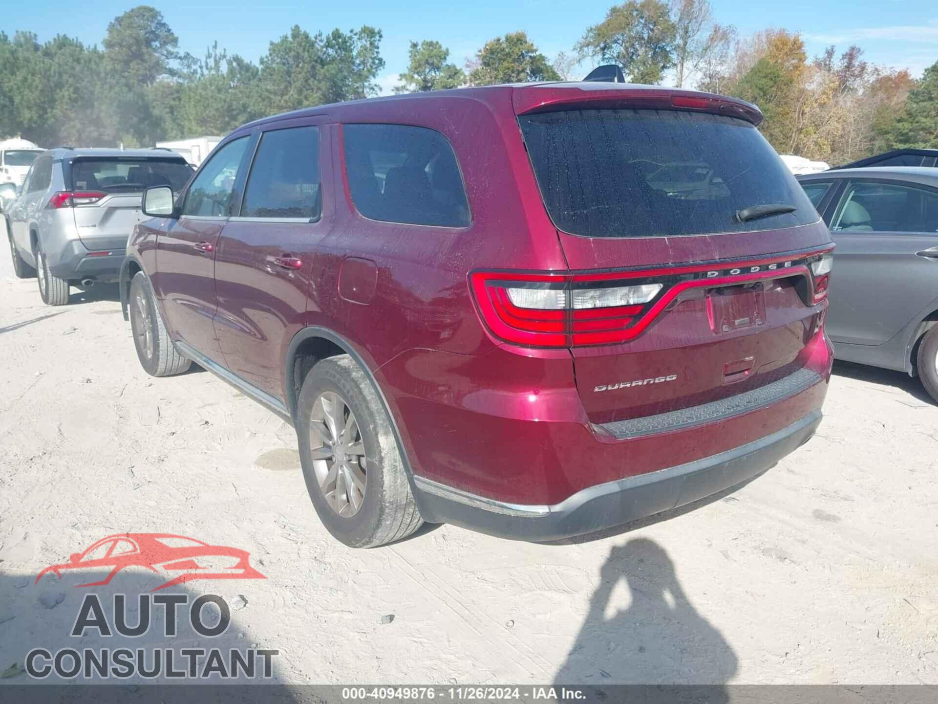 DODGE DURANGO 2018 - 1C4RDHAG9JC395012