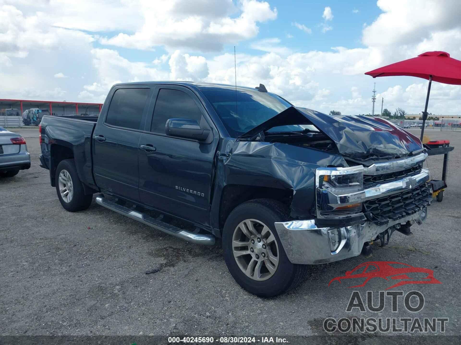 CHEVROLET SILVERADO 1500 2017 - 3GCPCREC5HG449954