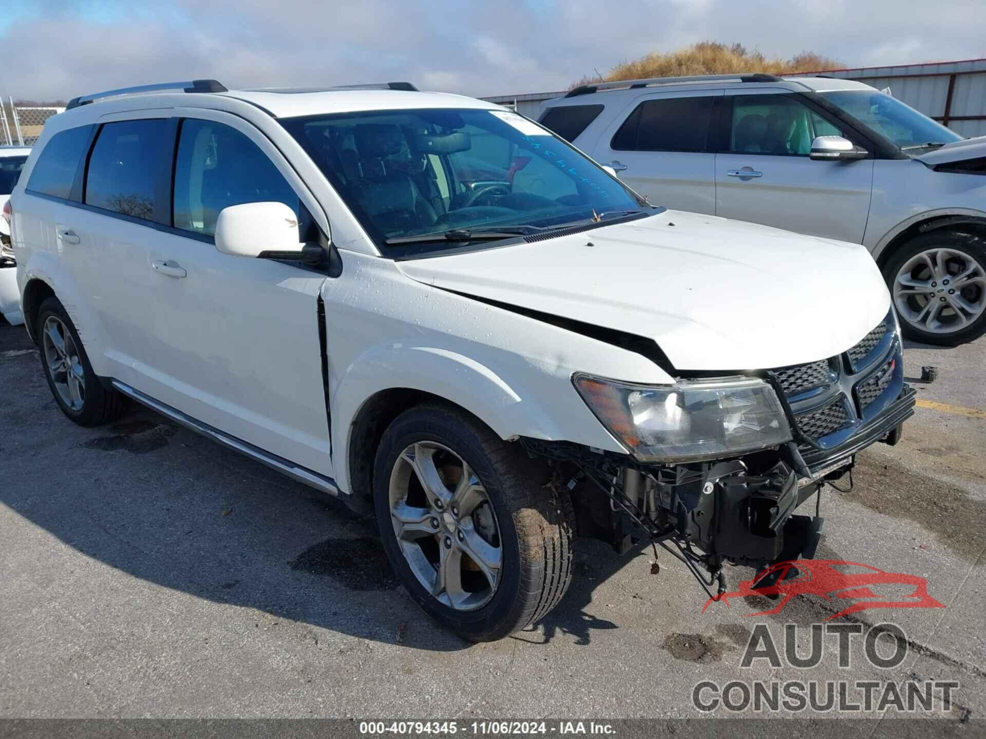 DODGE JOURNEY 2017 - 3C4PDCGB8HT613123