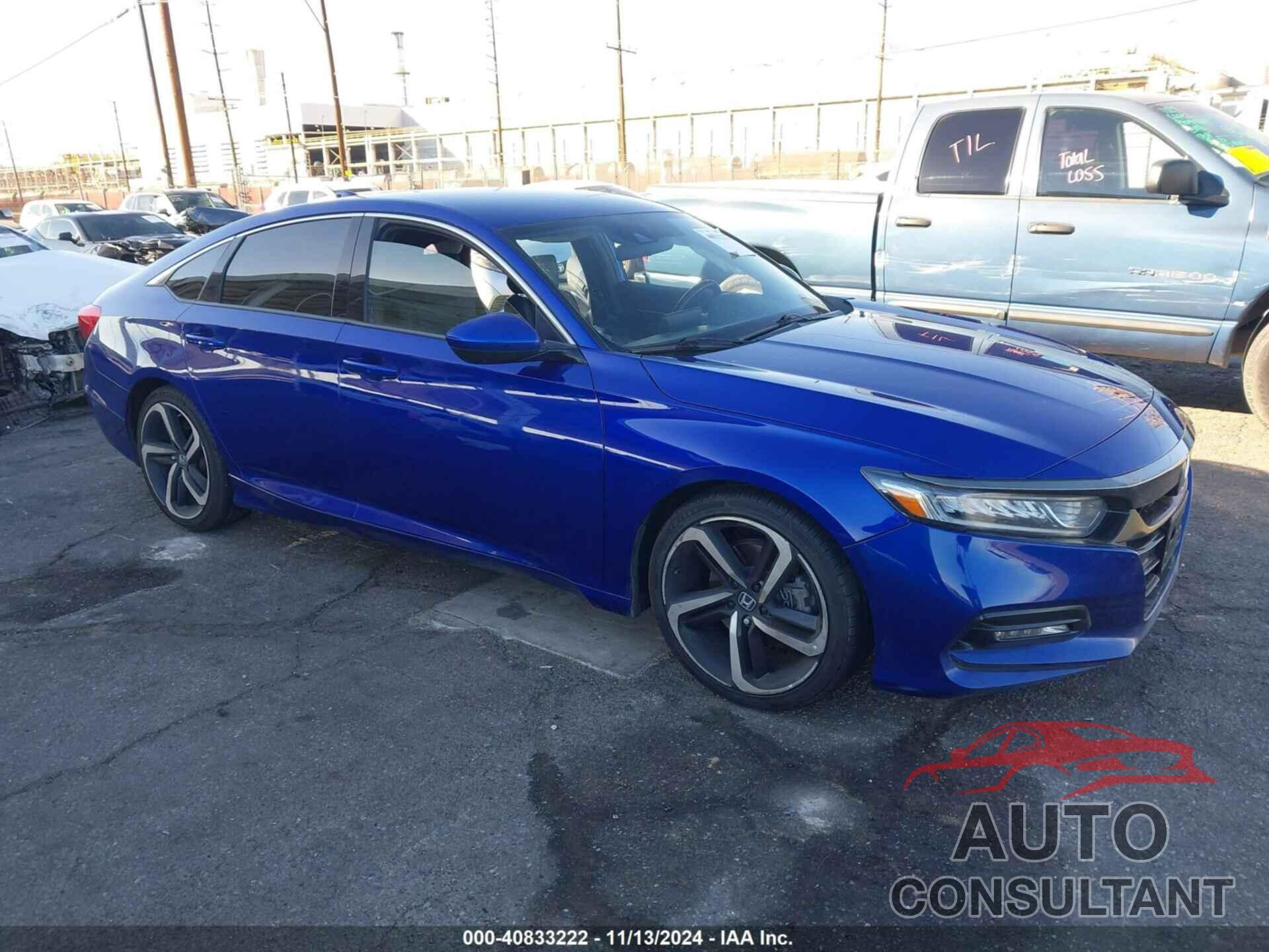 HONDA ACCORD 2019 - 1HGCV1F38KA045756