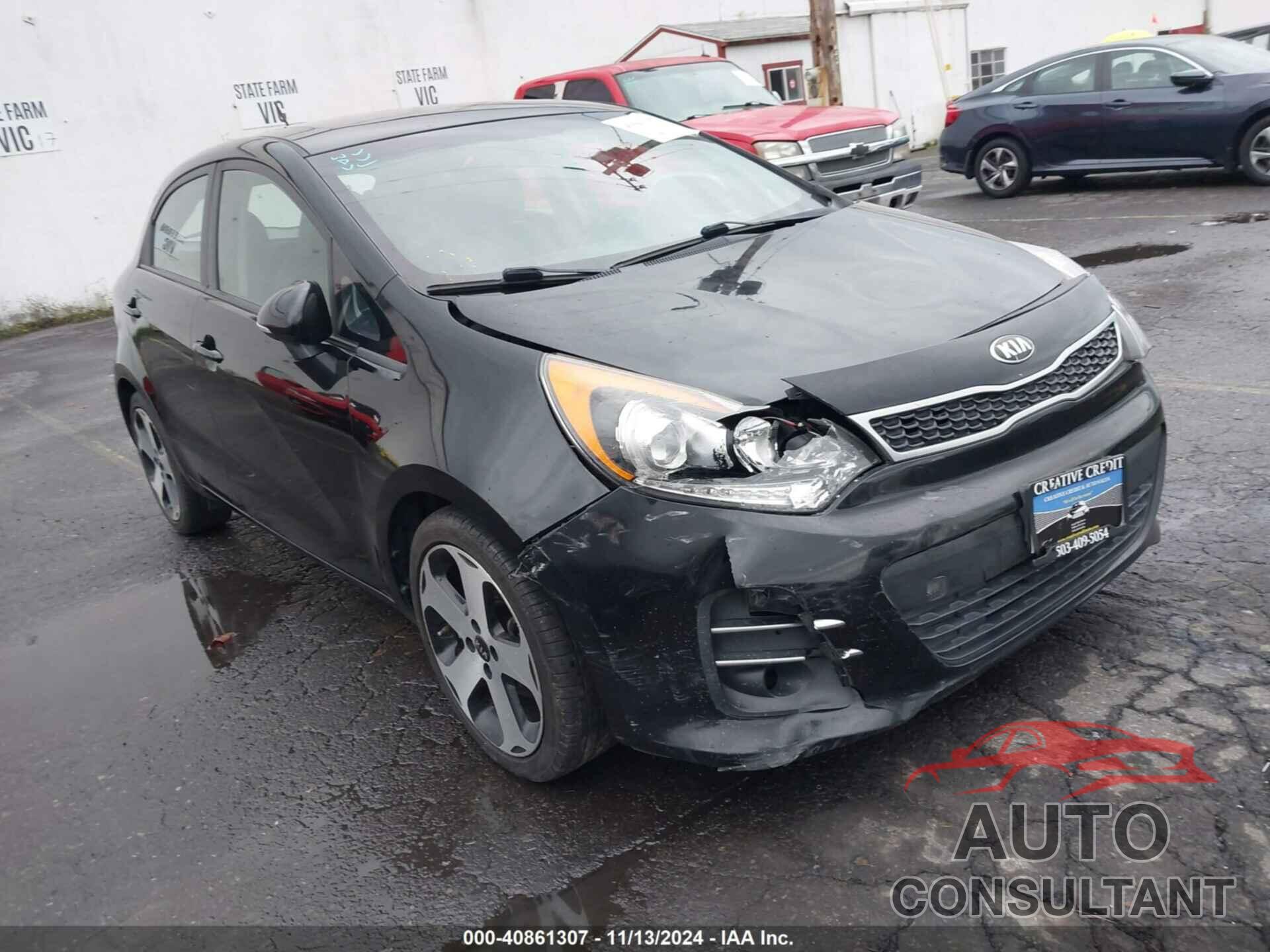 KIA RIO 2016 - KNADN5A33G6678576