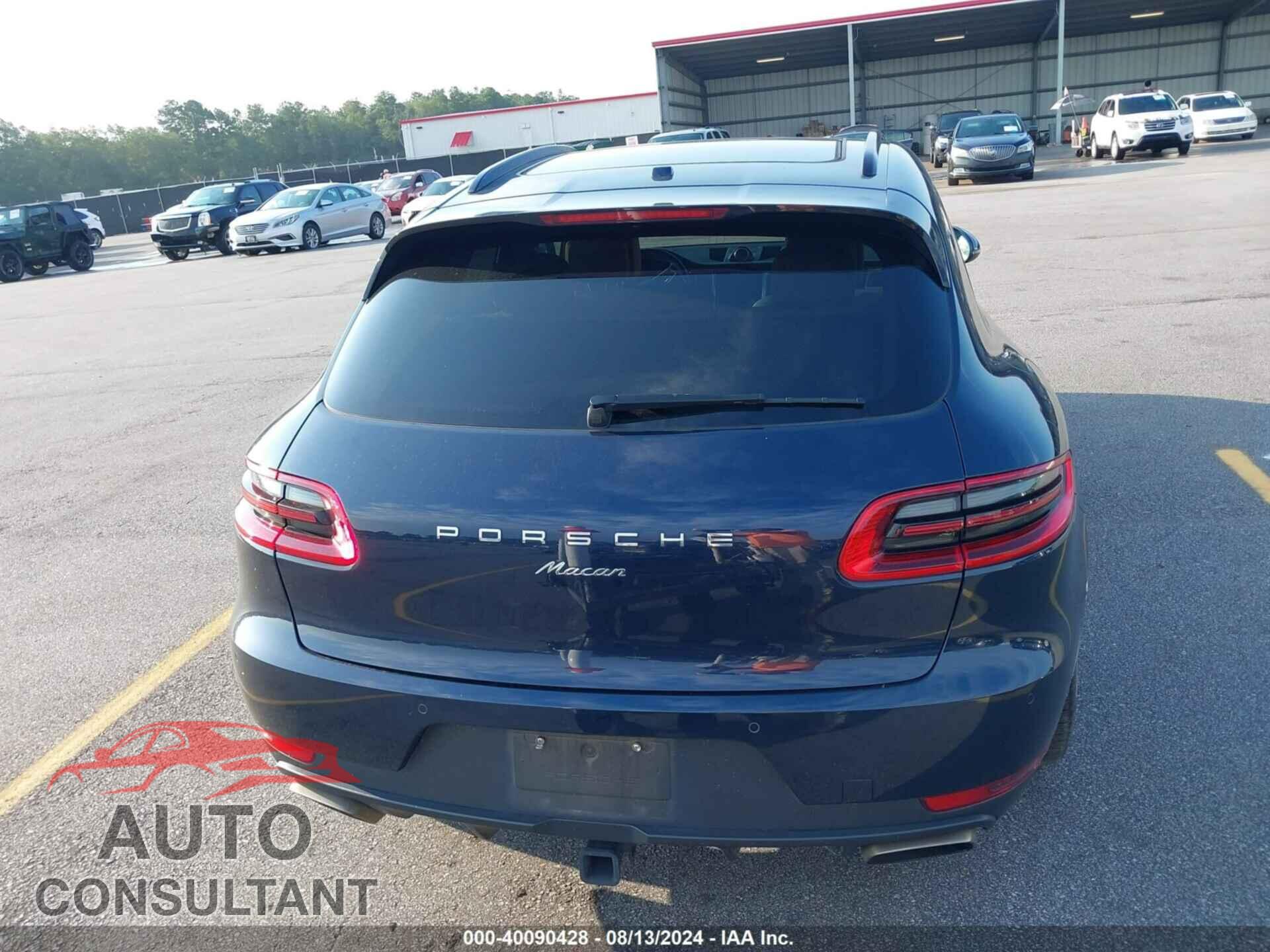PORSCHE MACAN 2017 - WP1AA2A50HLB81651