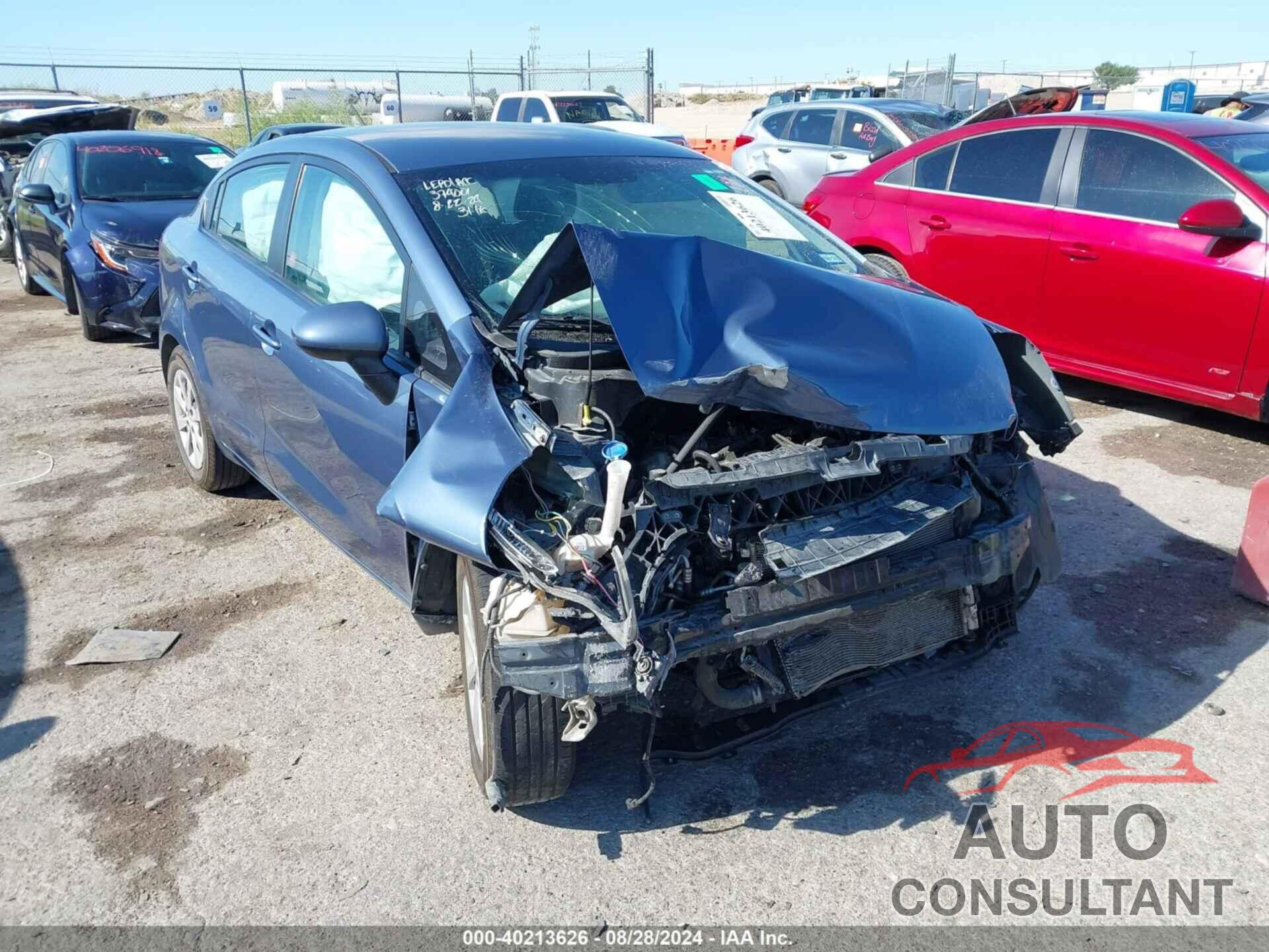 KIA RIO 2016 - KNADM4A3XG6598513