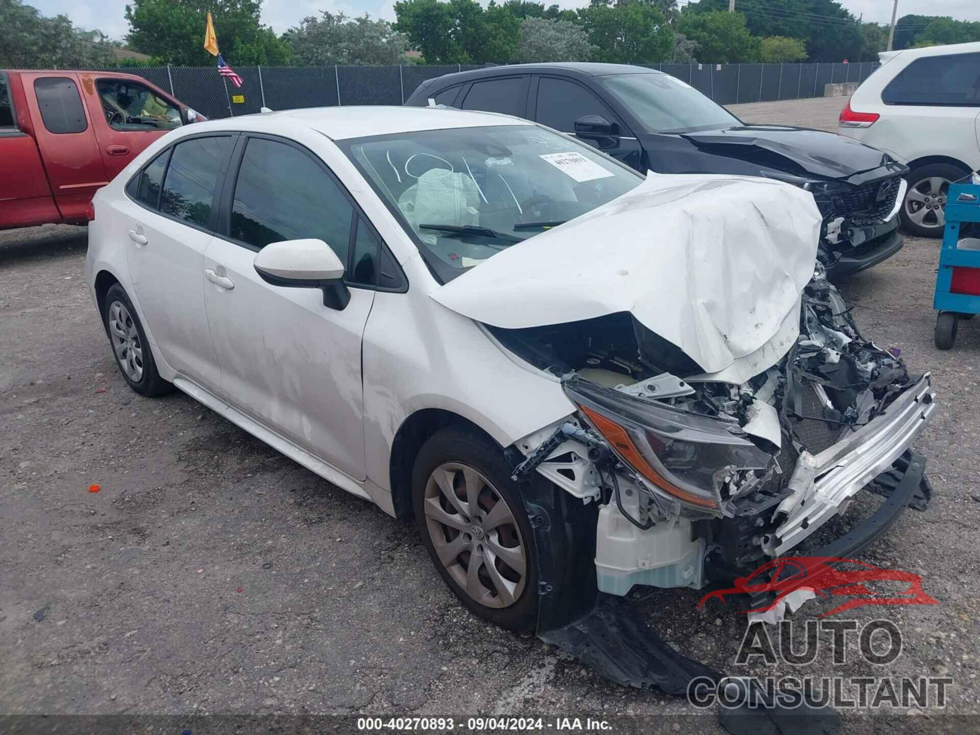 TOYOTA COROLLA 2020 - JTDEPRAEXLJ029973