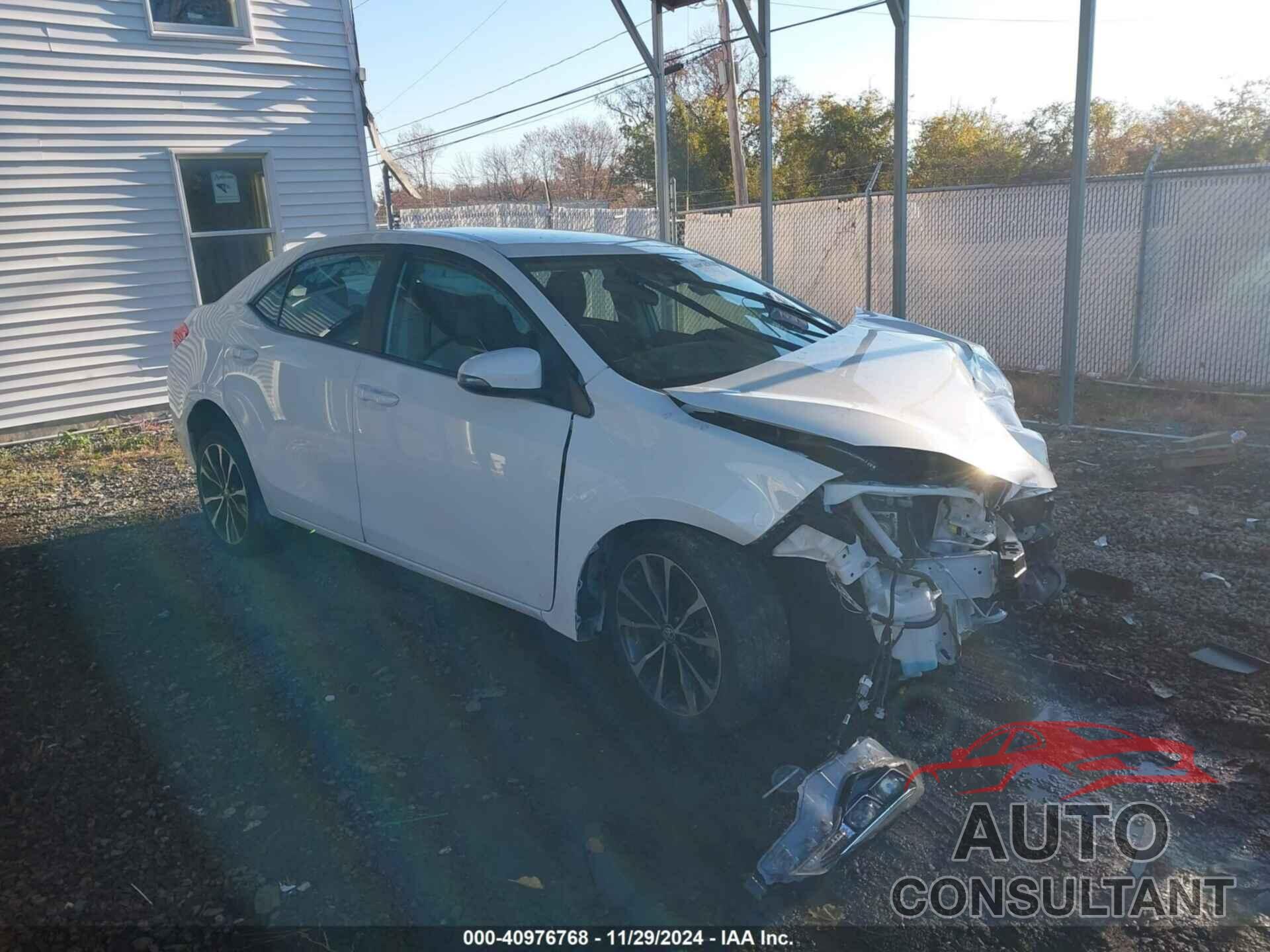 TOYOTA COROLLA 2017 - 2T1BURHE9HC892462