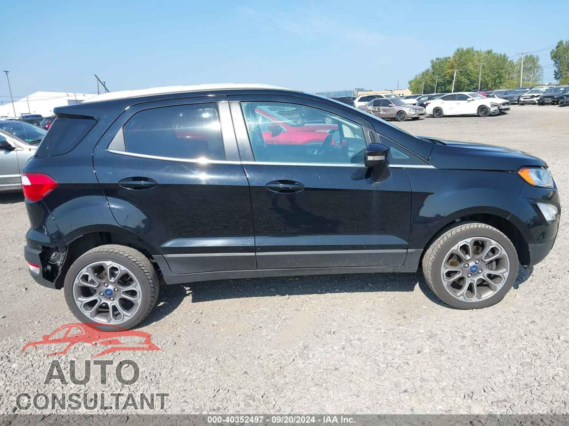 FORD ECOSPORT 2019 - MAJ6S3KL2KC288317