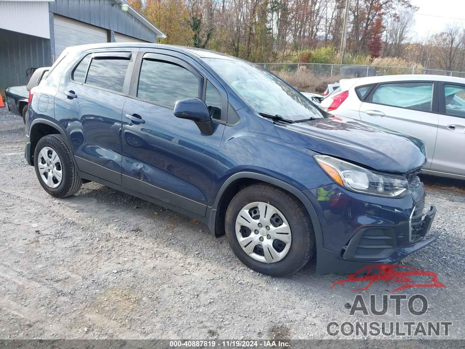 CHEVROLET TRAX 2018 - 3GNCJKSB1JL377601