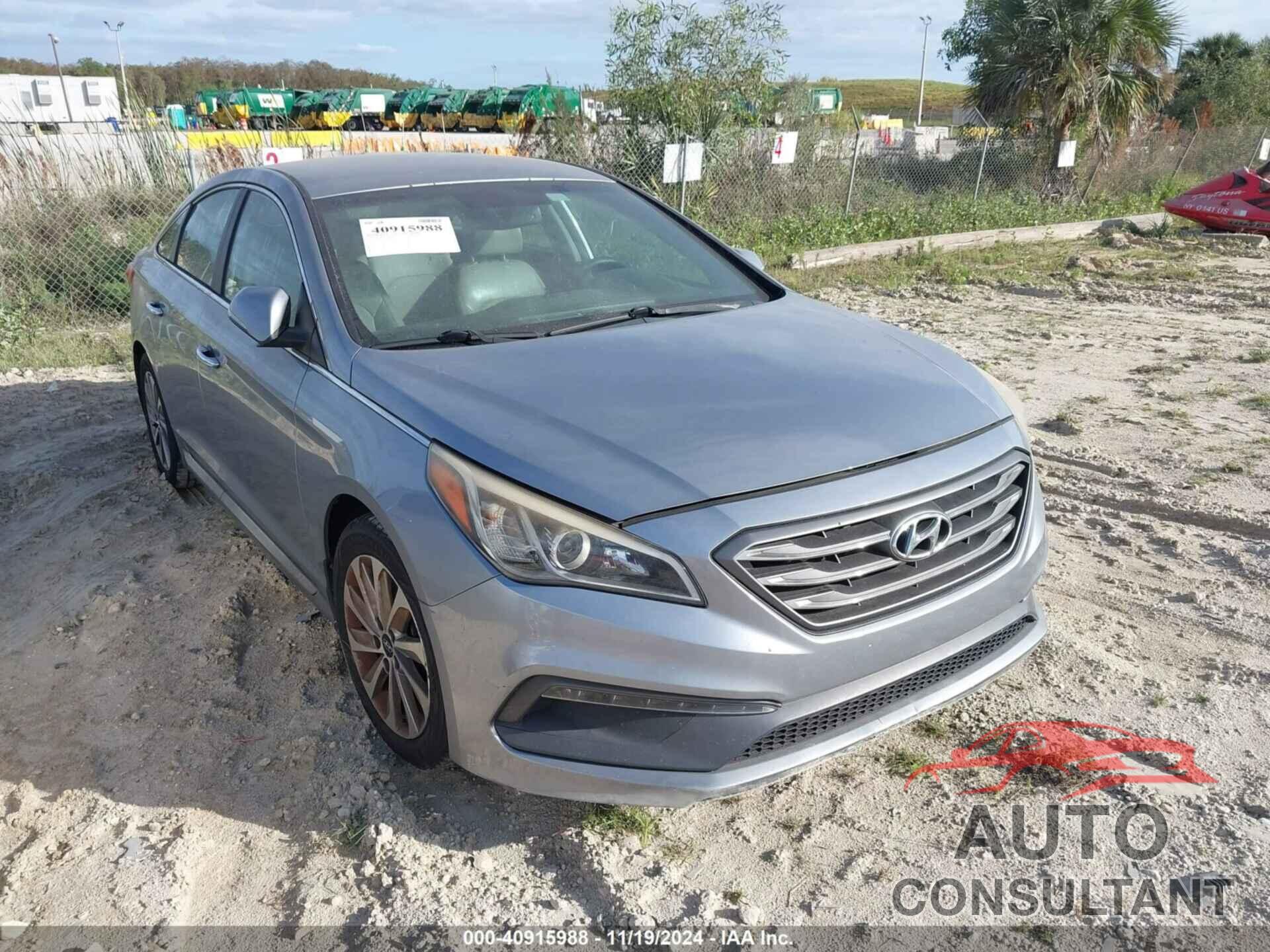 HYUNDAI SONATA 2015 - 5NPE34AFXFH243818