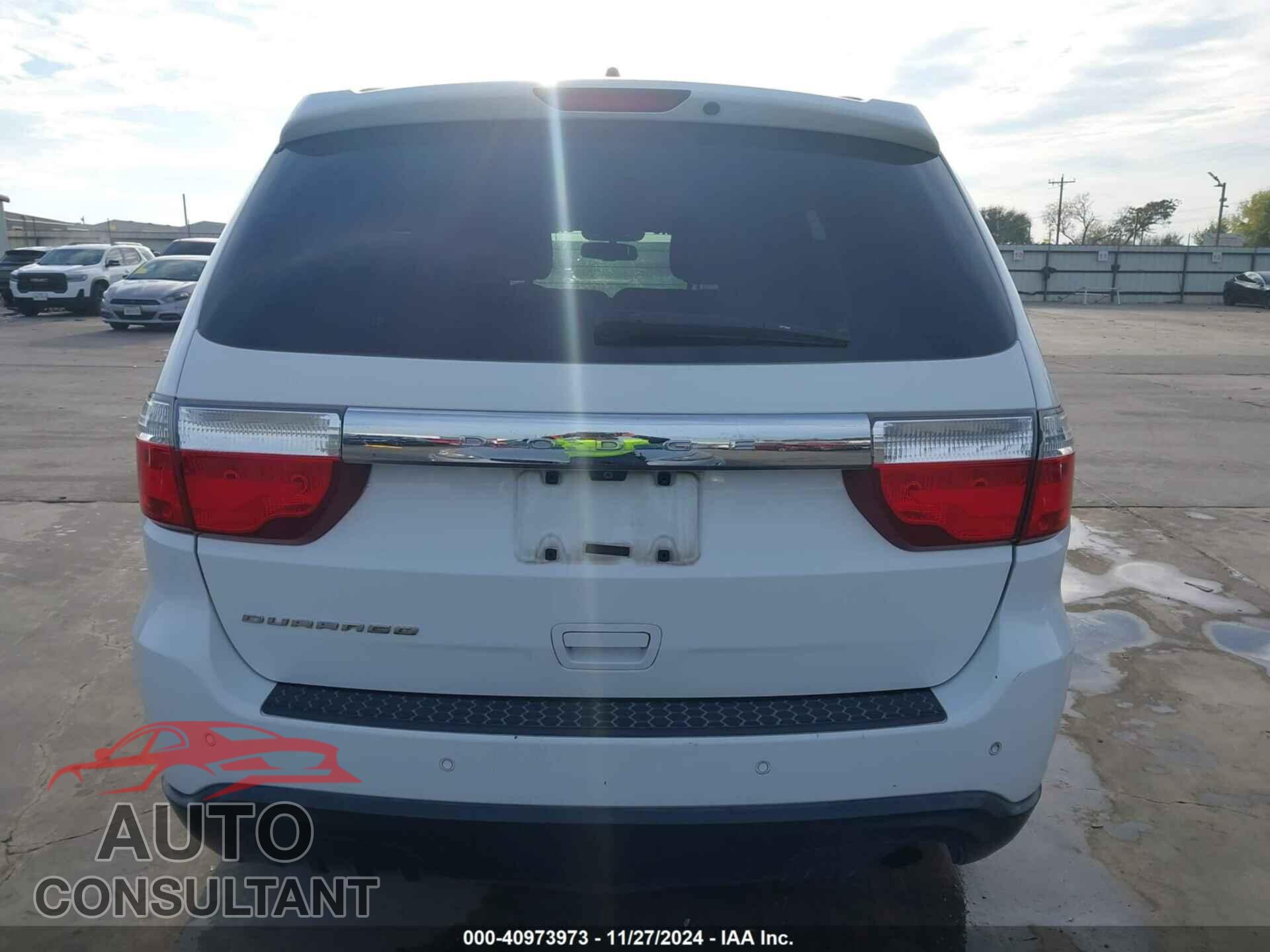 DODGE DURANGO 2013 - 1C4RDHAGXDC698675