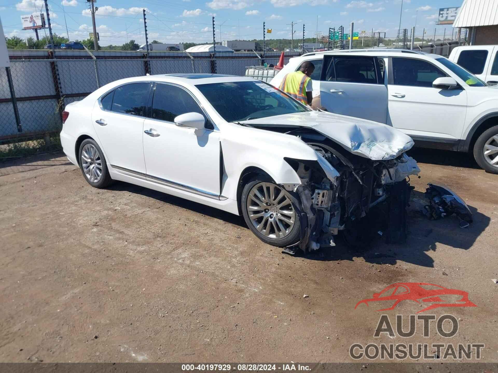 LEXUS LS 460 2013 - JTHBL5EF5D5124038