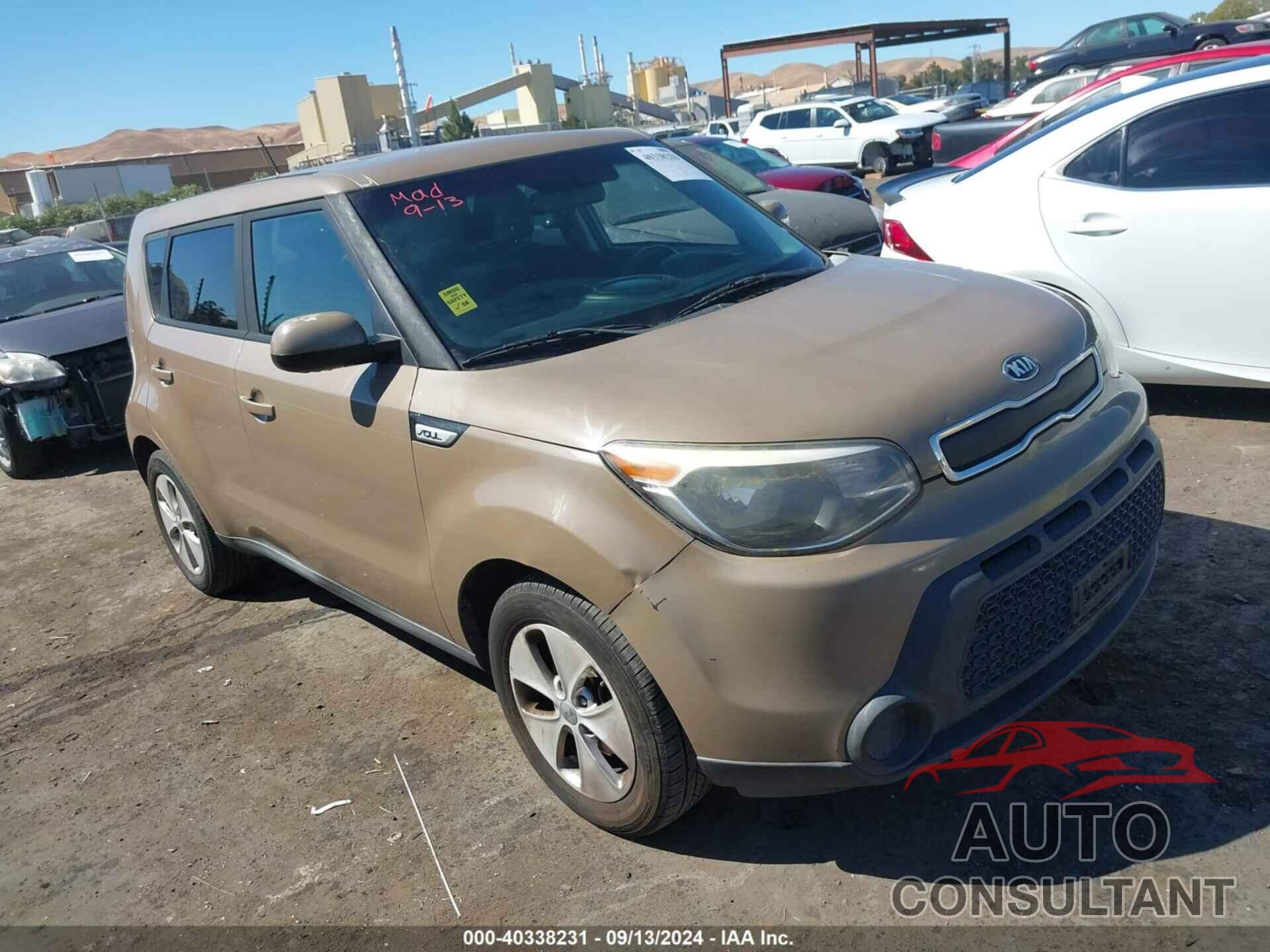 KIA SOUL 2016 - KNDJN2A22G7318978