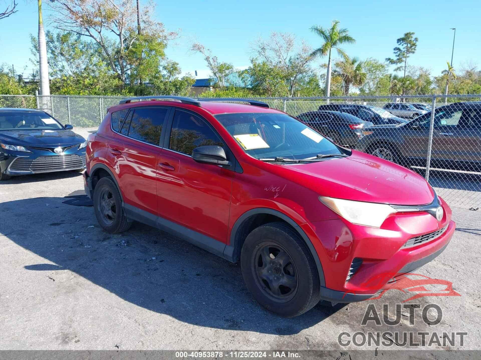 TOYOTA RAV4 2017 - 2T3ZFREV3HW366105