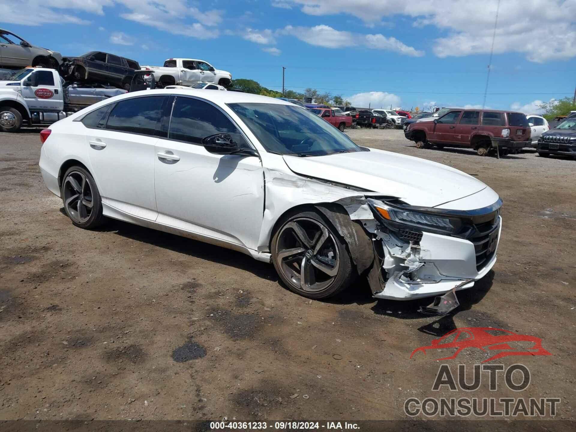 HONDA ACCORD 2022 - 1HGCV1F46NA008301