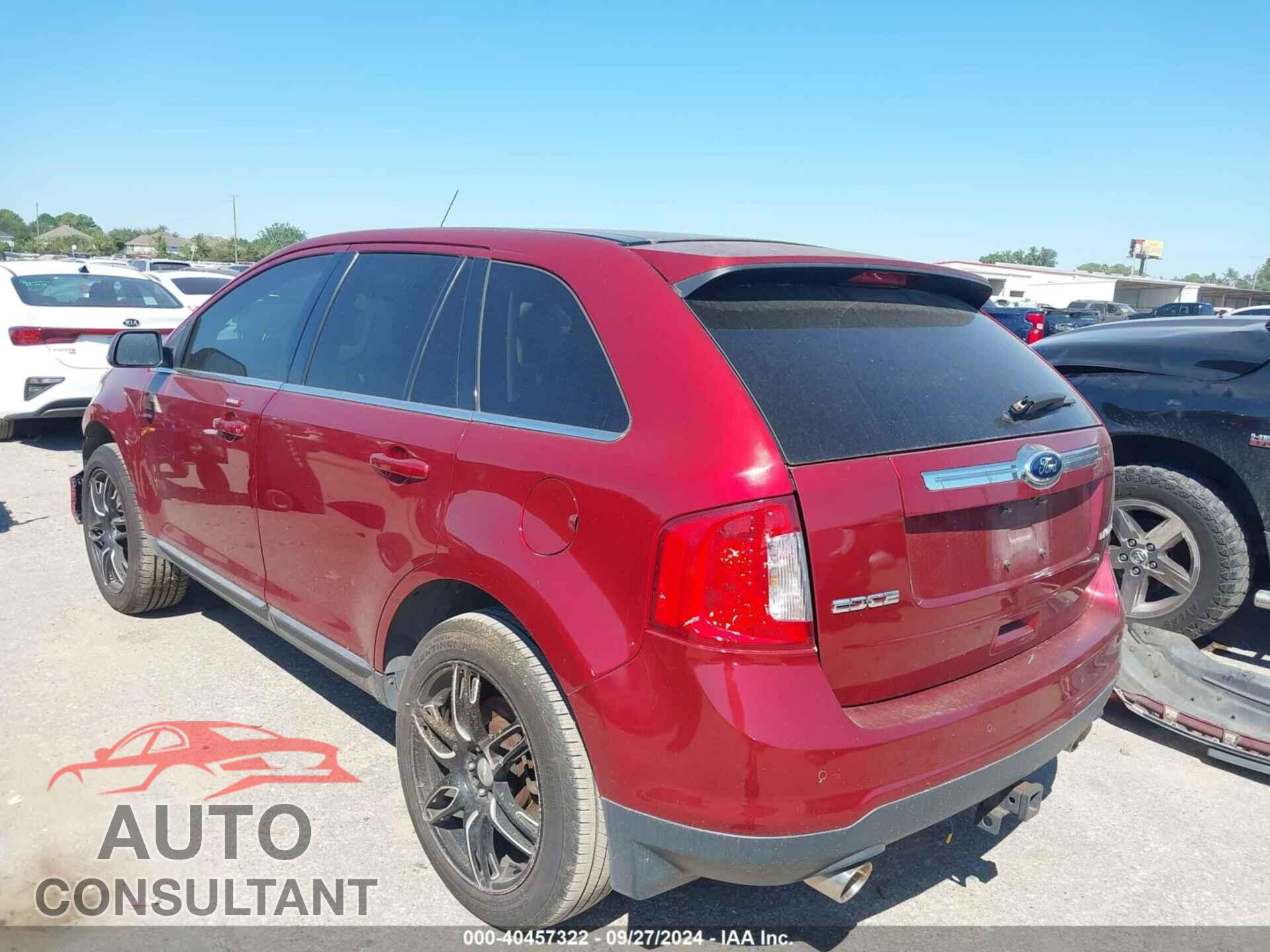 FORD EDGE 2013 - 2FMDK3KC8DBA36264