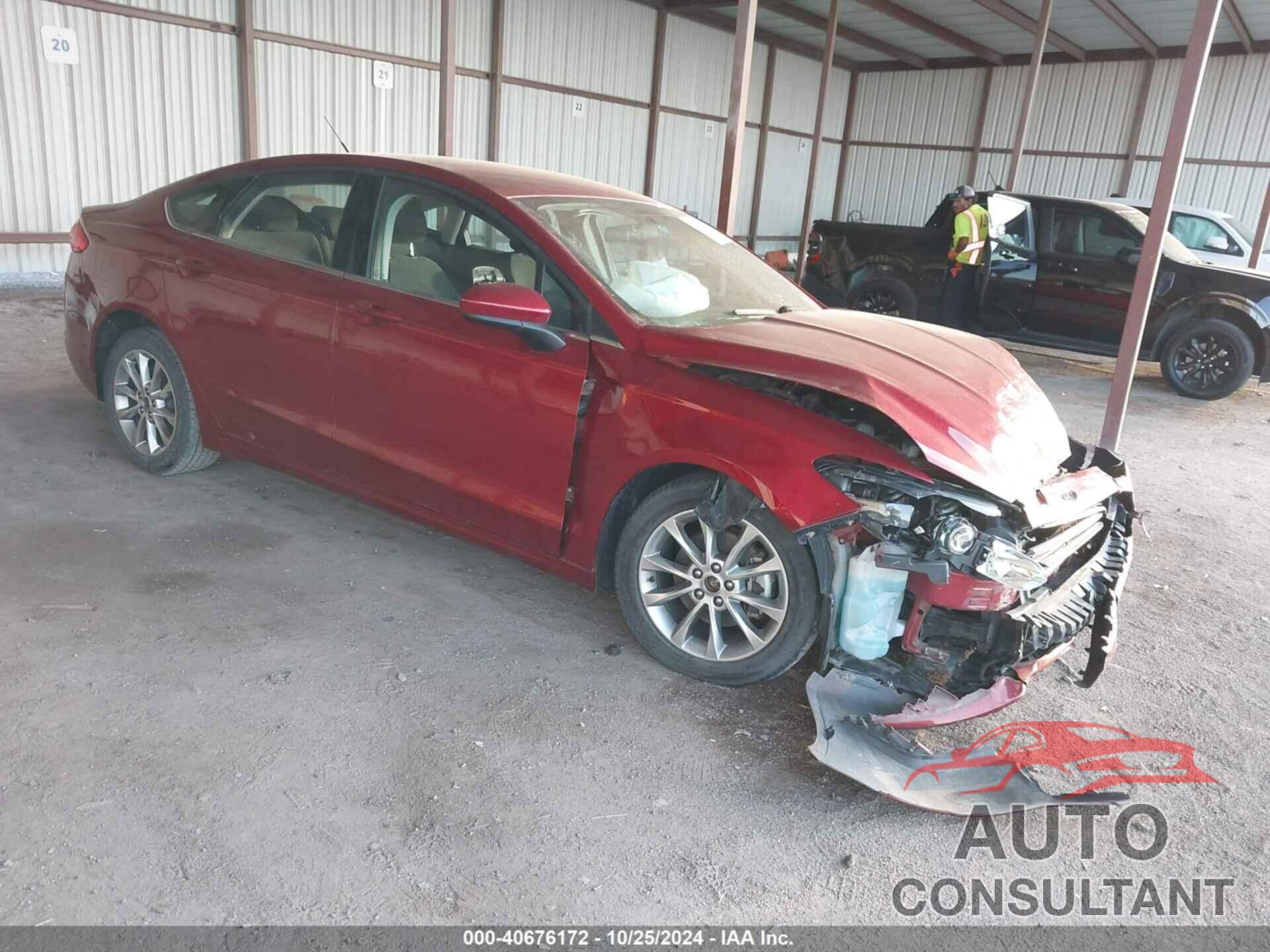 FORD FUSION 2017 - 3FA6P0H76HR214757