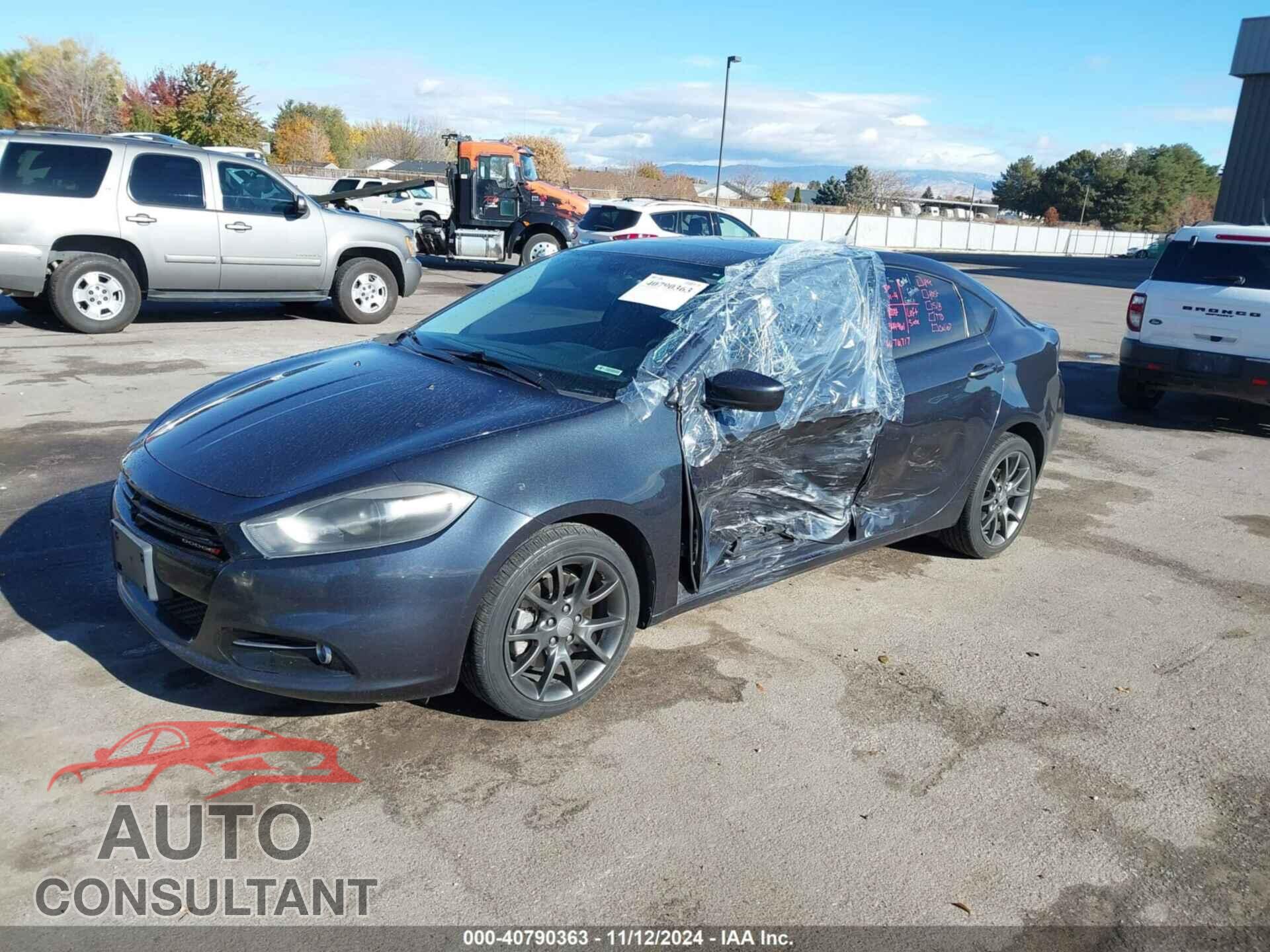 DODGE DART 2013 - 1C3CDFBA2DD344961