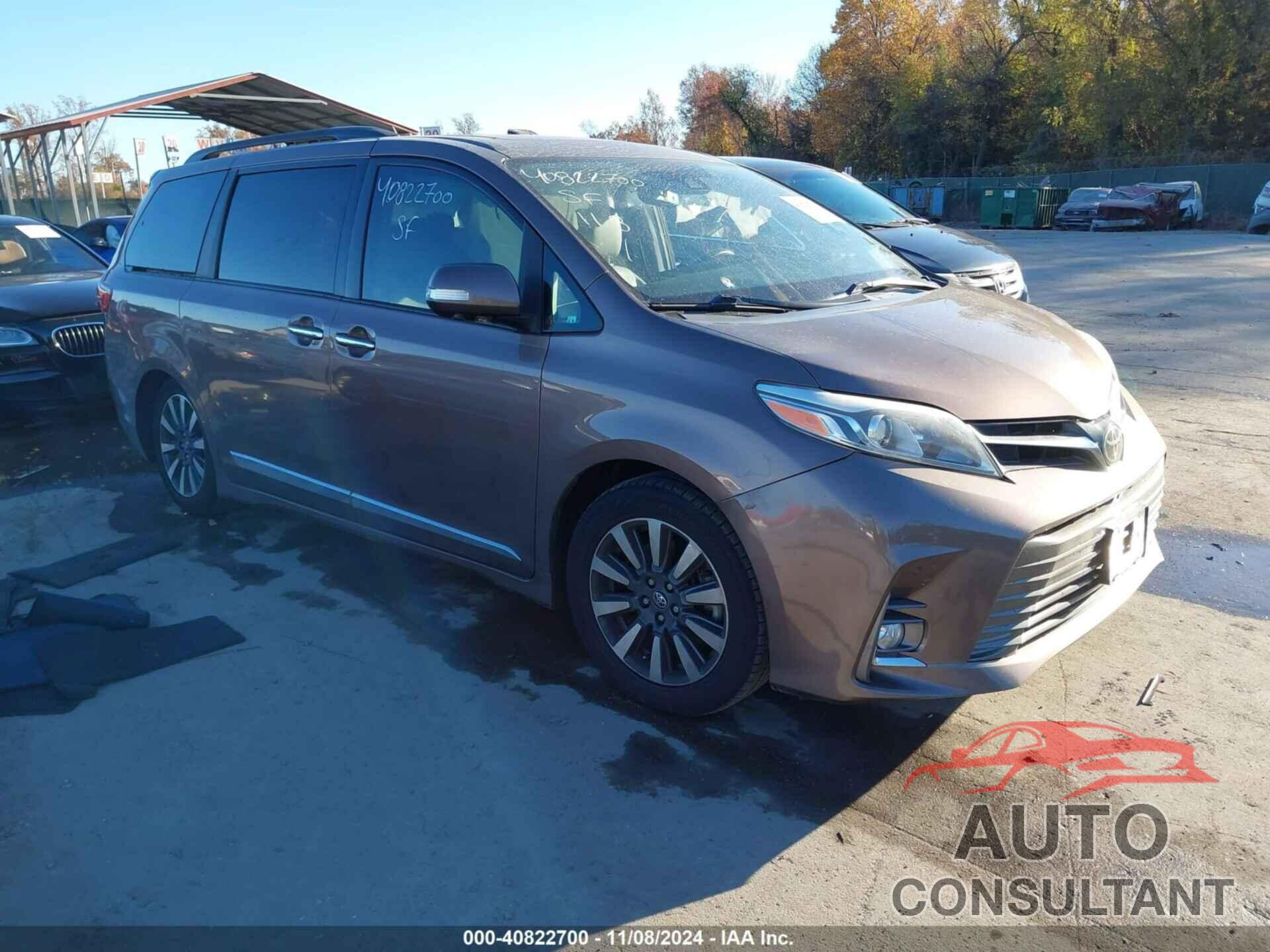 TOYOTA SIENNA 2018 - 5TDYZ3DC3JS906589