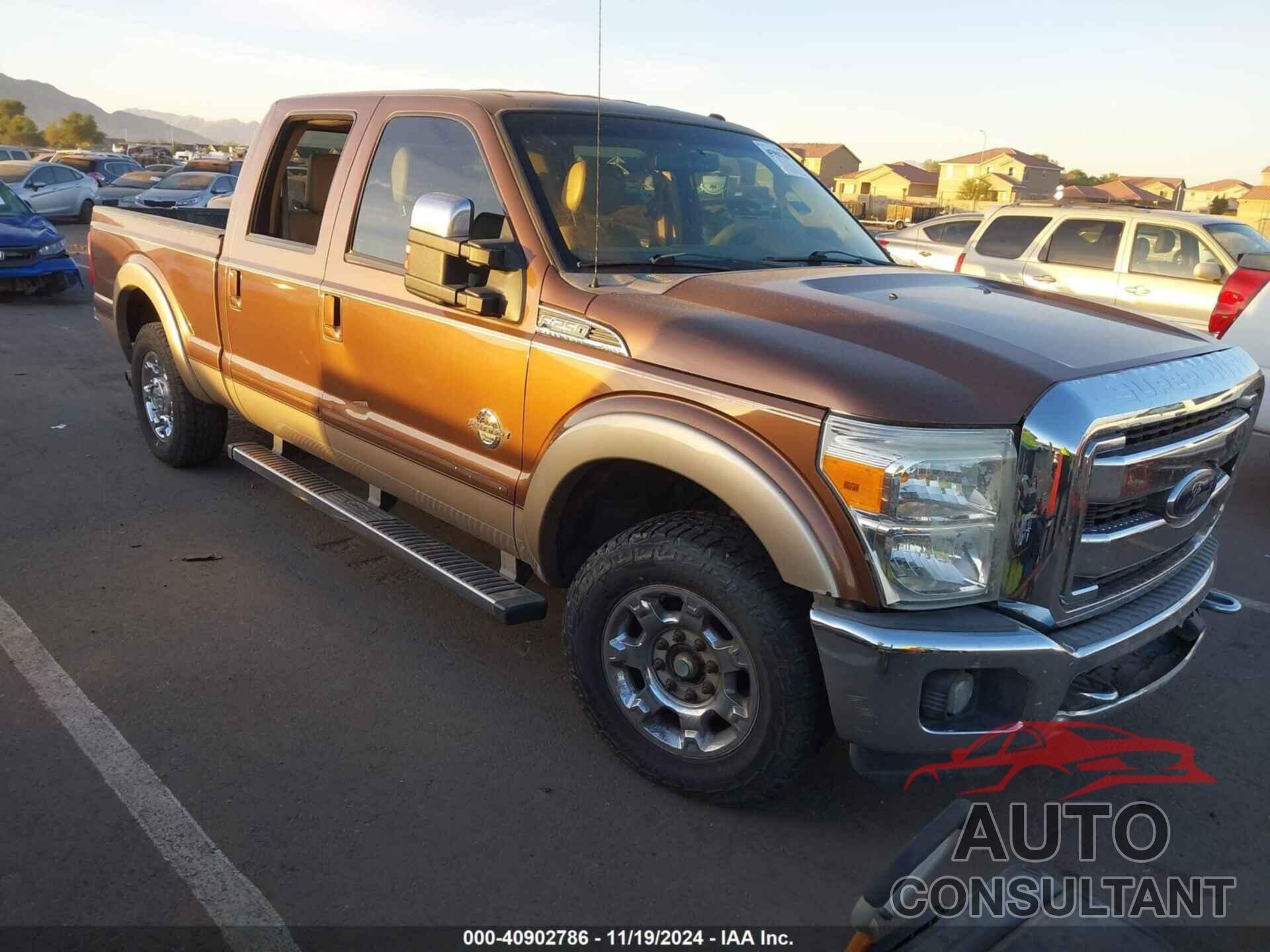 FORD F-250 2012 - 1FT7W2AT6CEB49487