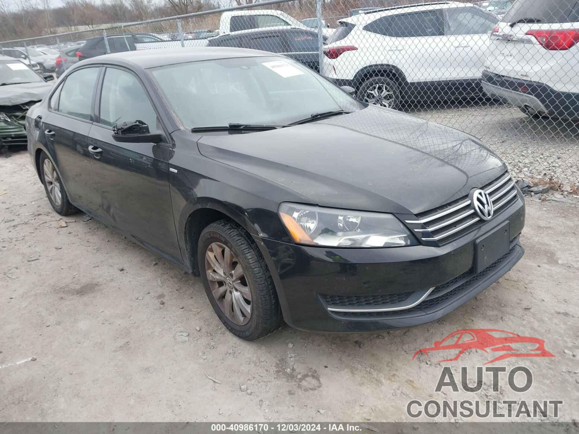 VOLKSWAGEN PASSAT 2014 - 1VWAH7A35EC023193