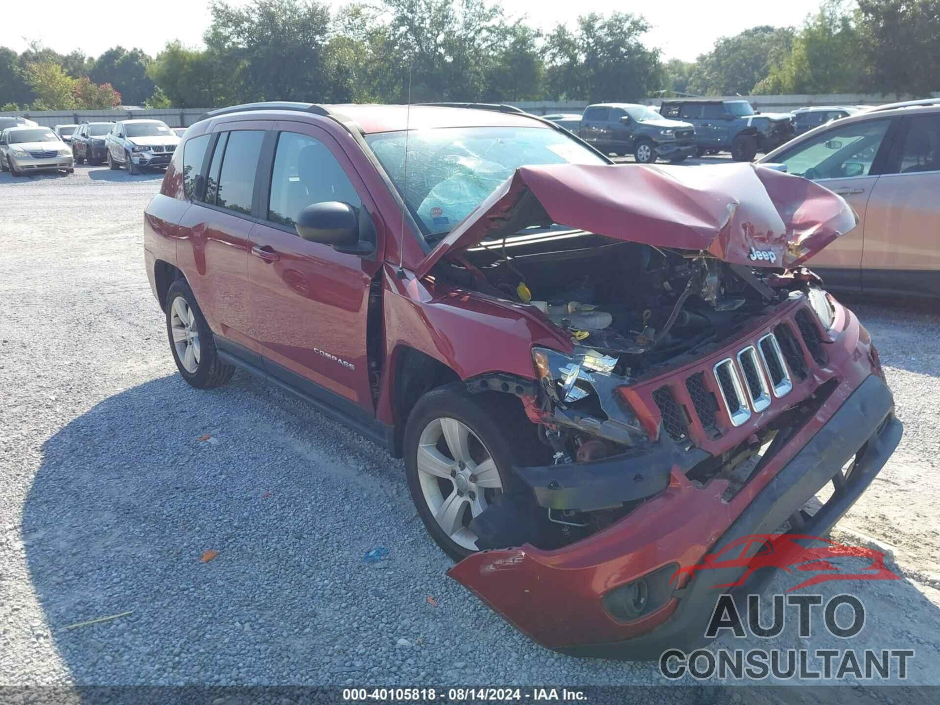 JEEP COMPASS 2017 - 1C4NJCBA8HD130798